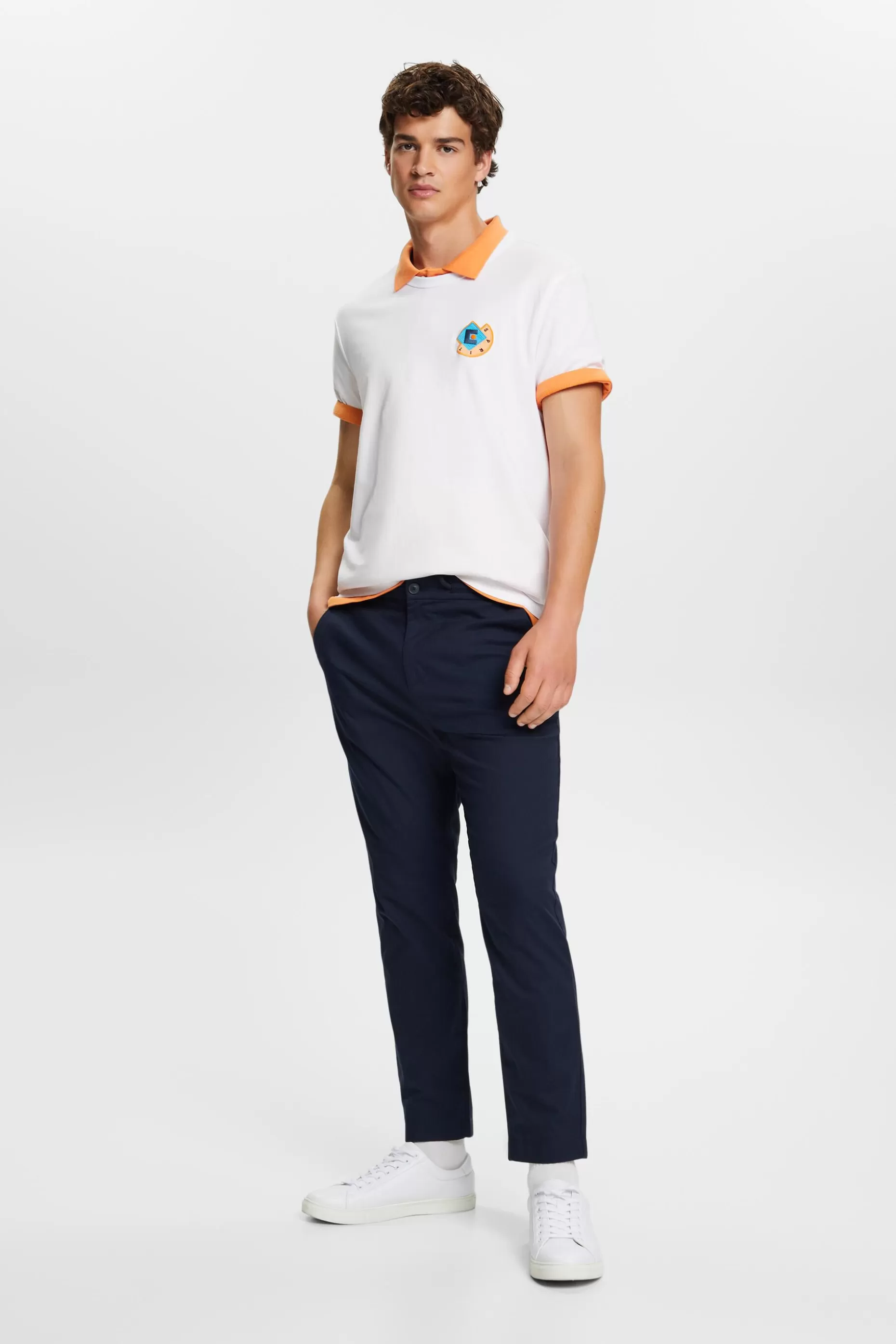 ESPRIT Graphic Logo T-Shirt at our Online Shop *Men T-Shirts + Polos