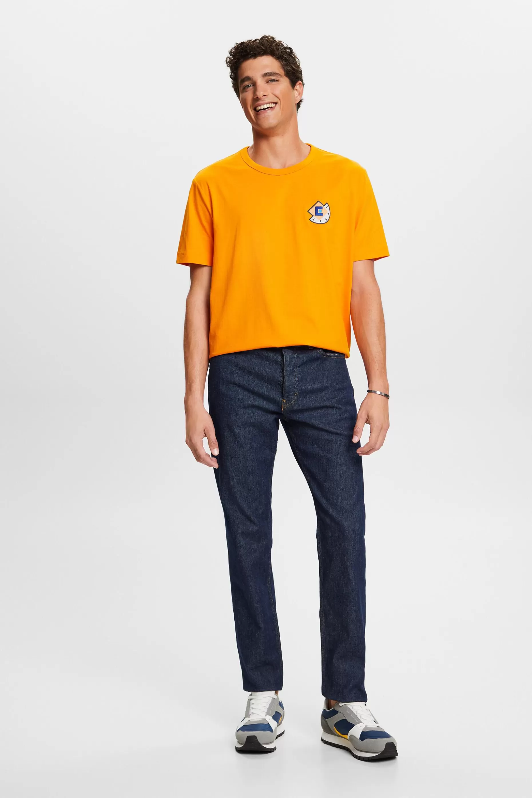 ESPRIT Graphic Logo T-Shirt at our Online Shop *Men T-Shirts + Polos