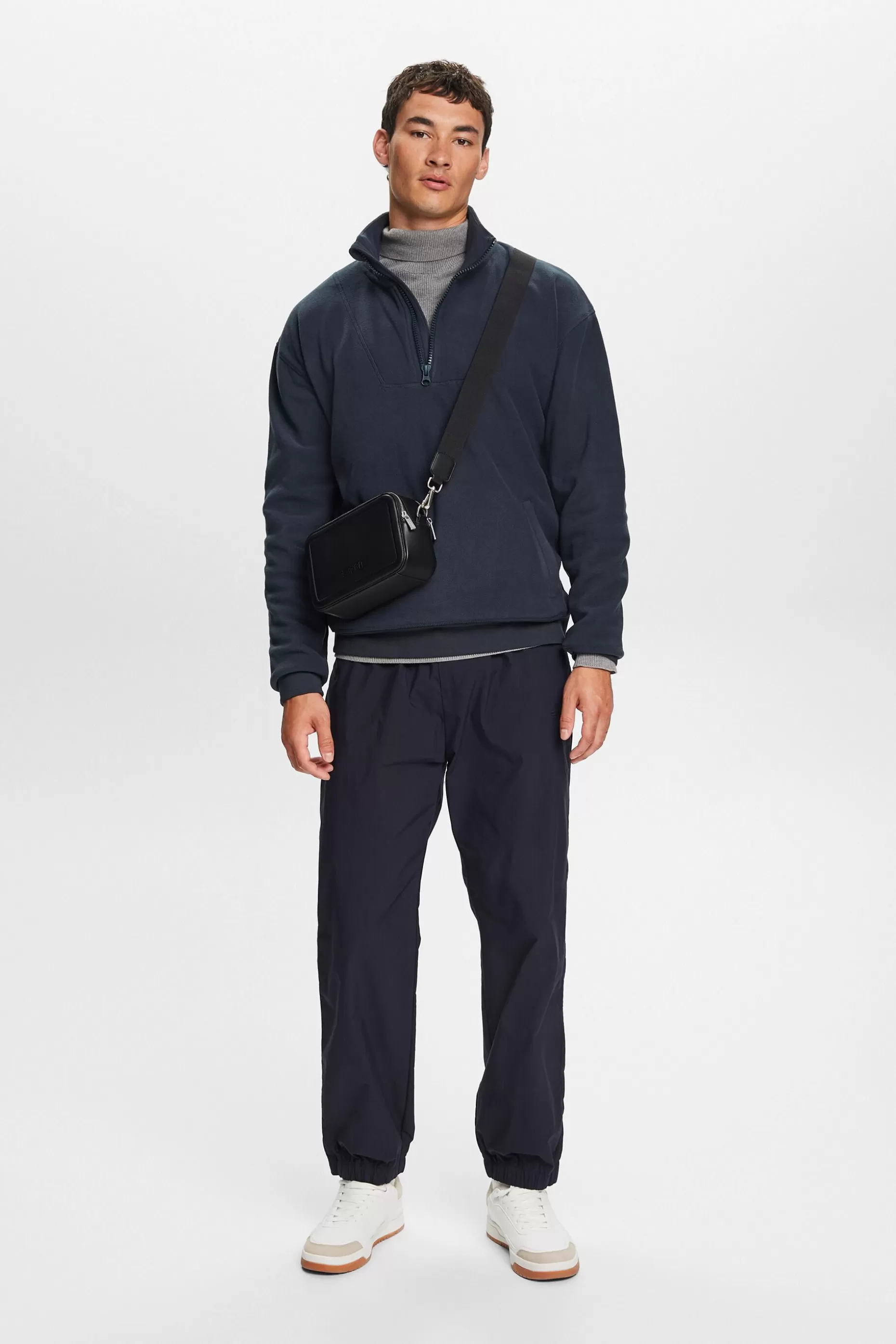 ESPRIT Half-Zip Fleece Sweatshirt at our Online Shop * Sale Under $50