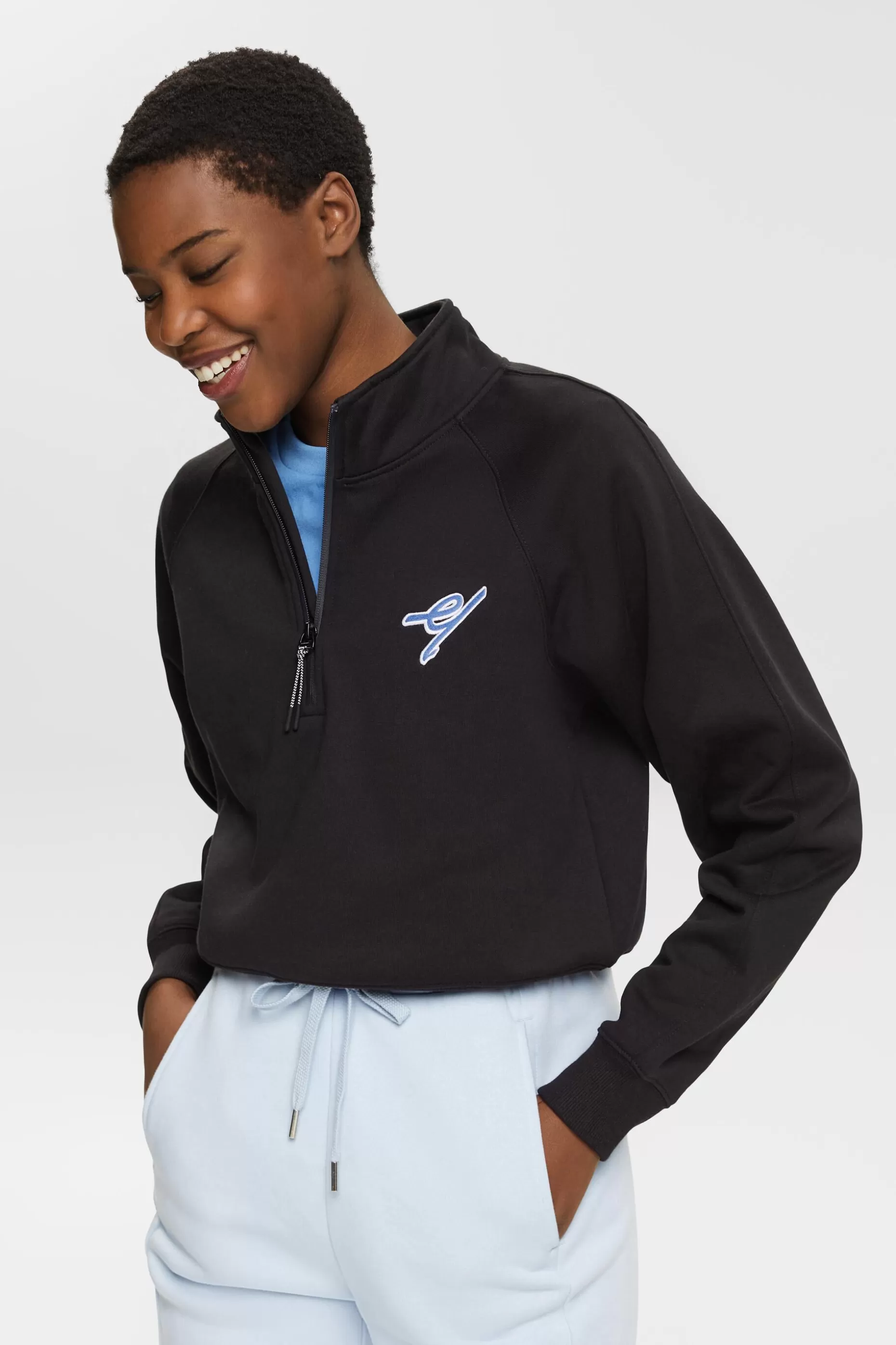 ESPRIT Half-zip sweatshirt at our Online Shop * Sale Under $75