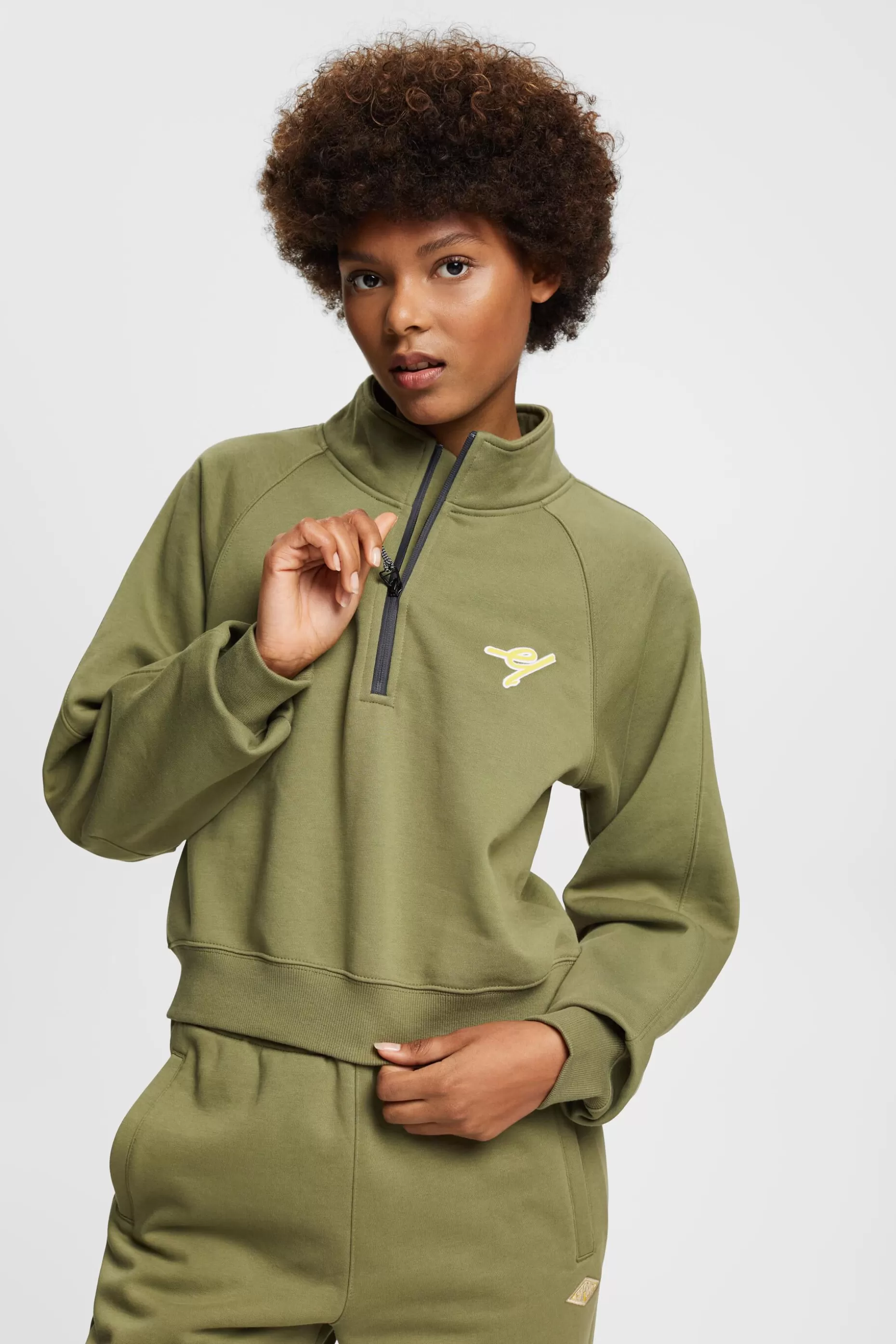 ESPRIT Half-zip sweatshirt at our Online Shop *Women Sweatshirts + Hoodies