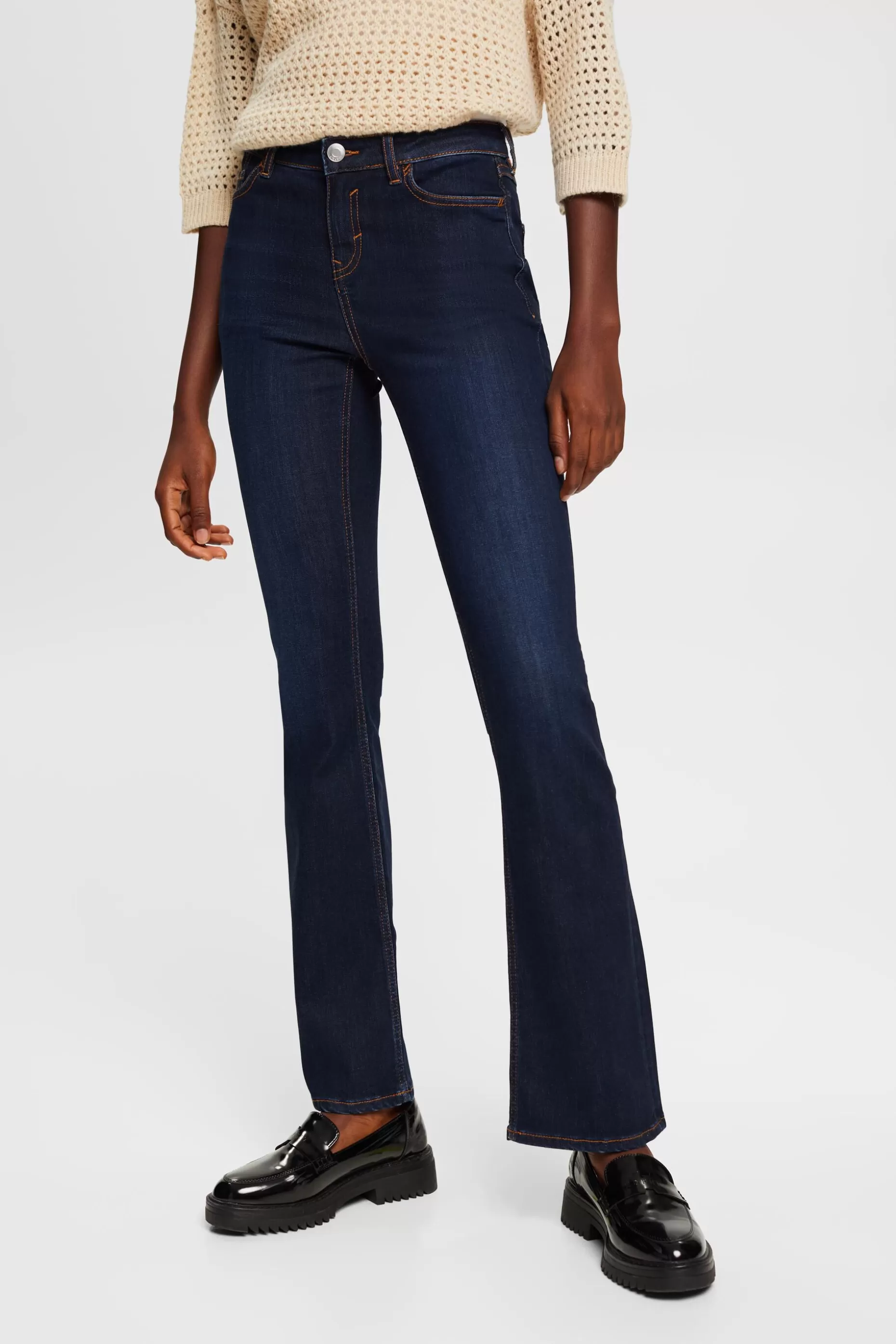 ESPRIT High-Rise Bootcut Jeans at our Online Shop * Sale Under $75