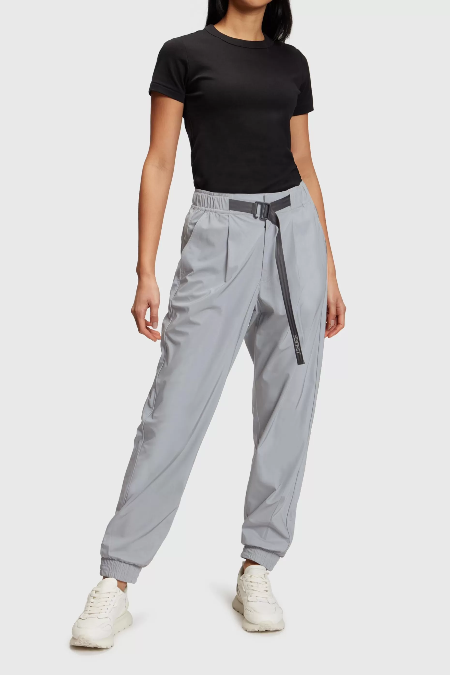 ESPRIT High-rise buckle waisted joggers at our Online Shop *Women Bottoms