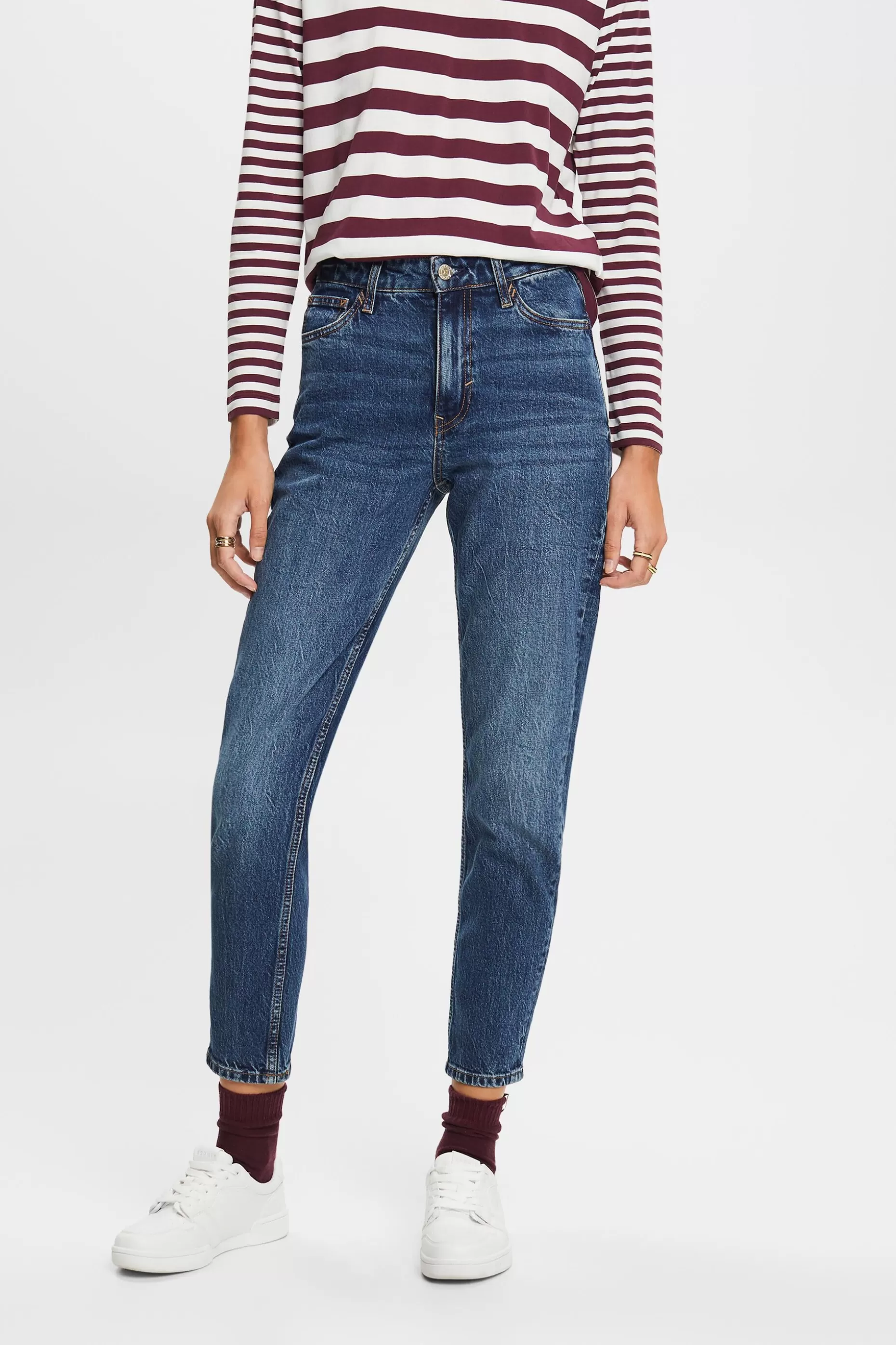 ESPRIT High-Rise Retro Classic Jeans at our Online Shop *Women Bottoms