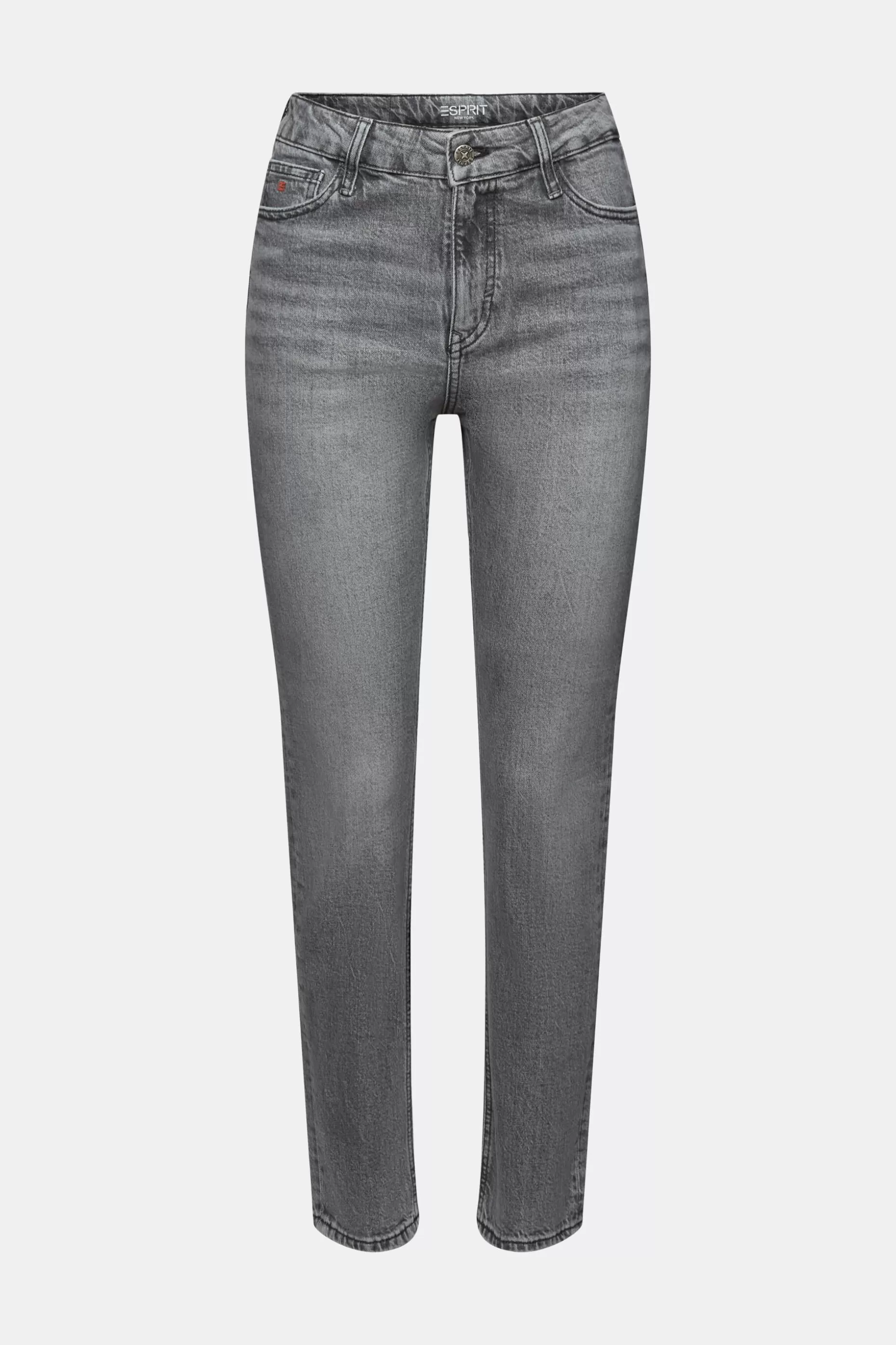 ESPRIT High-rise retro slim fit jeans at our Online Shop * Sale Under $75