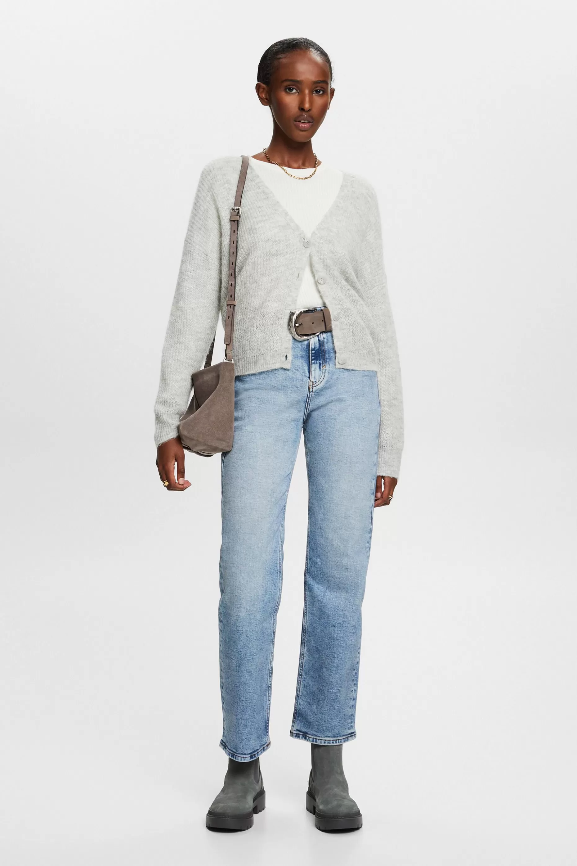 ESPRIT High-Rise Retro Straight Jeans at our Online Shop *Women Denim