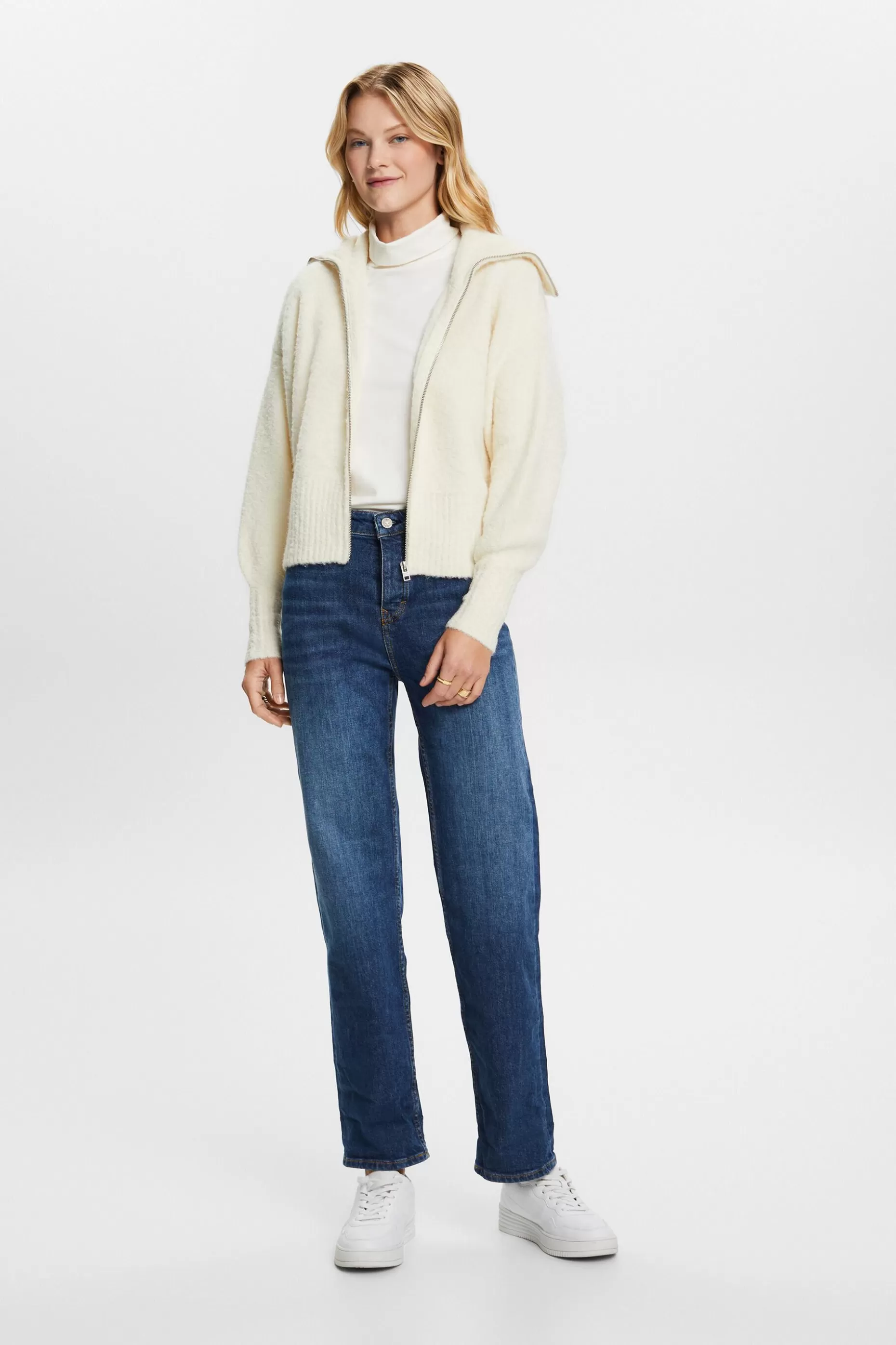 ESPRIT High-Rise Retro Straight Jeans at our Online Shop *Women Denim