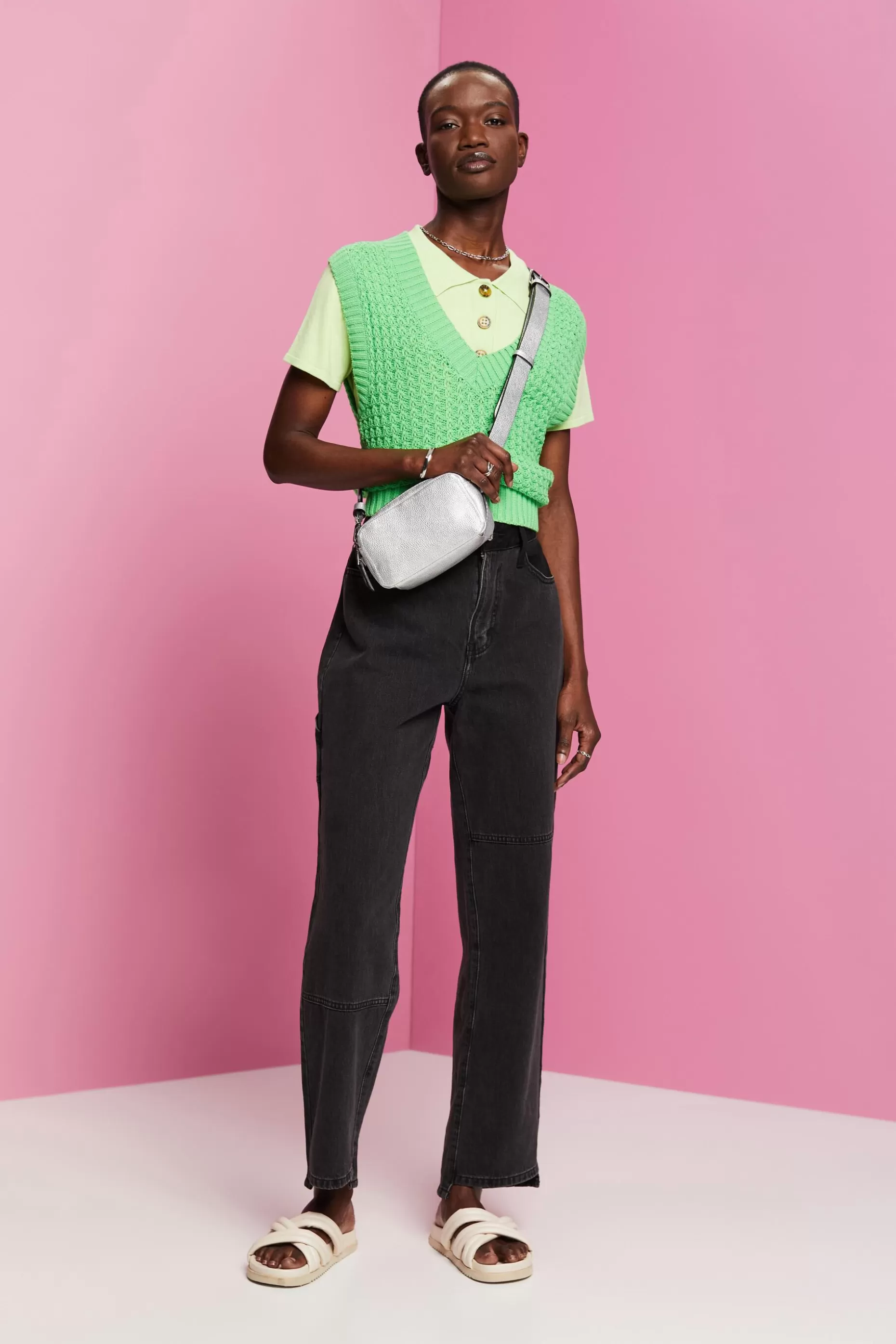 ESPRIT High-Rise Retro Wide Leg Jeans at our Online Shop * Sale Under $75