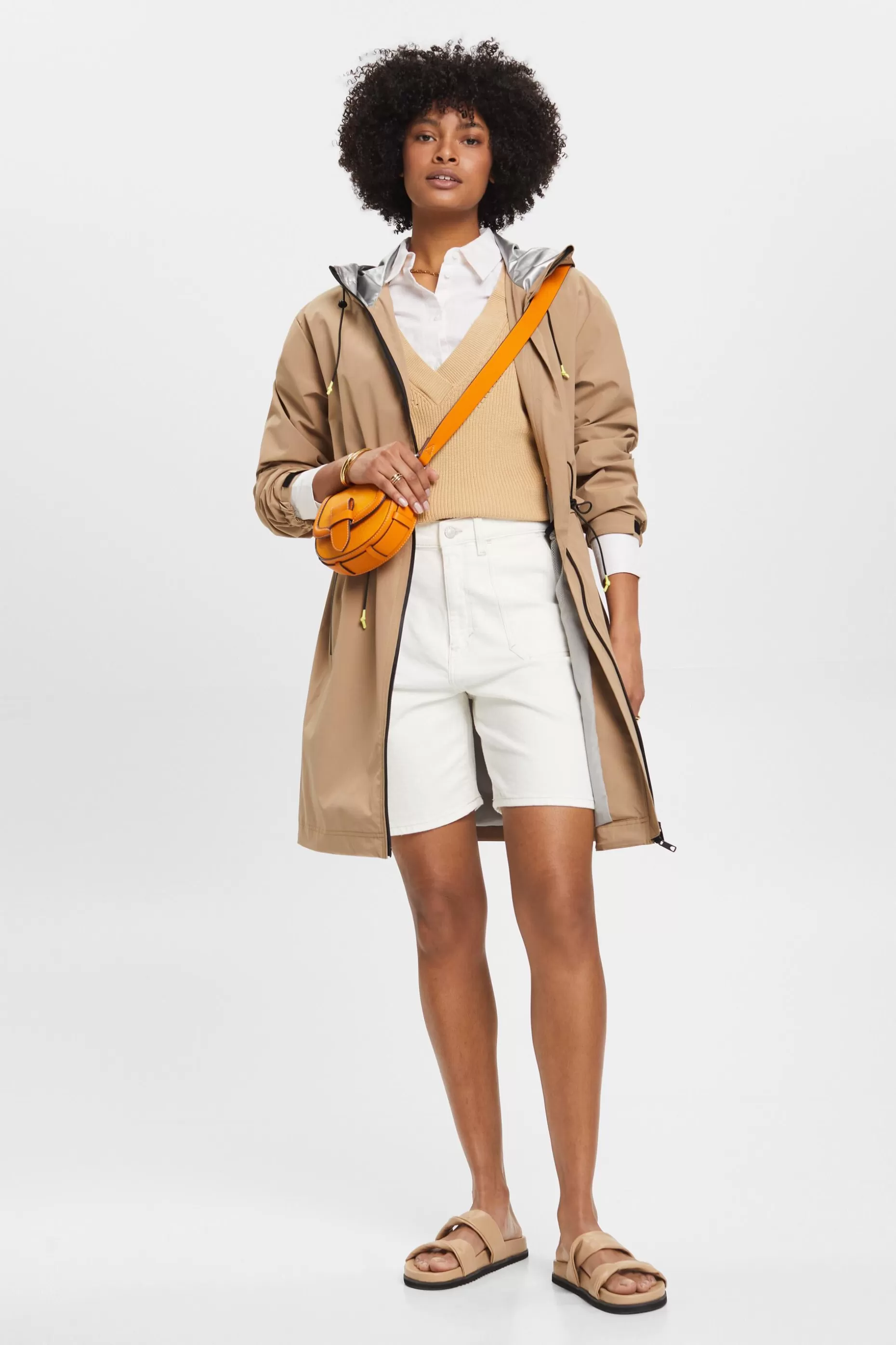 ESPRIT High-rise shorts at our Online Shop *Women Skirts + Shorts