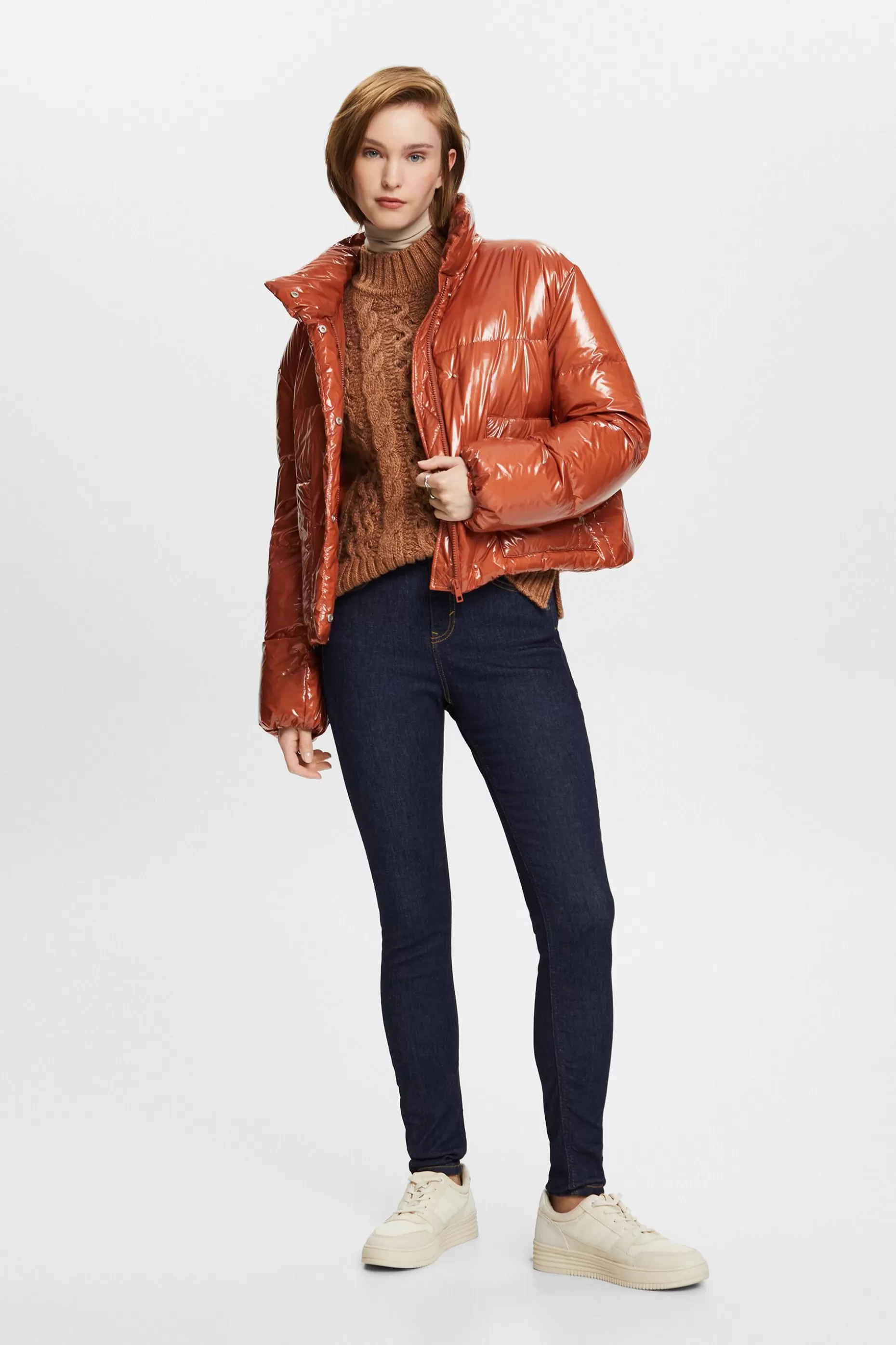 ESPRIT High-rise skinny jeans at our Online Shop *Women Bottoms
