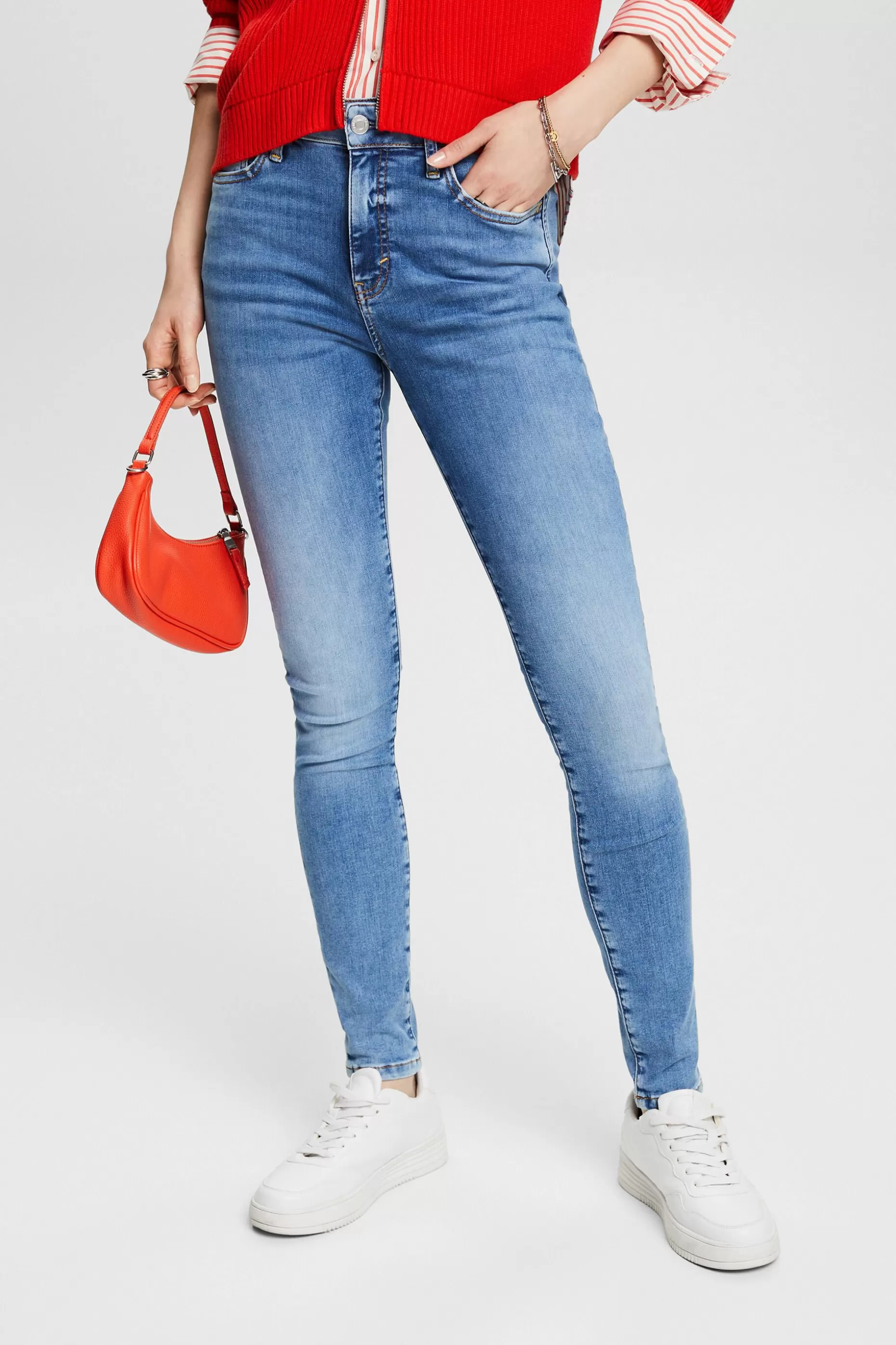 ESPRIT High-Rise Skinny Jeans at our Online Shop *Women Denim