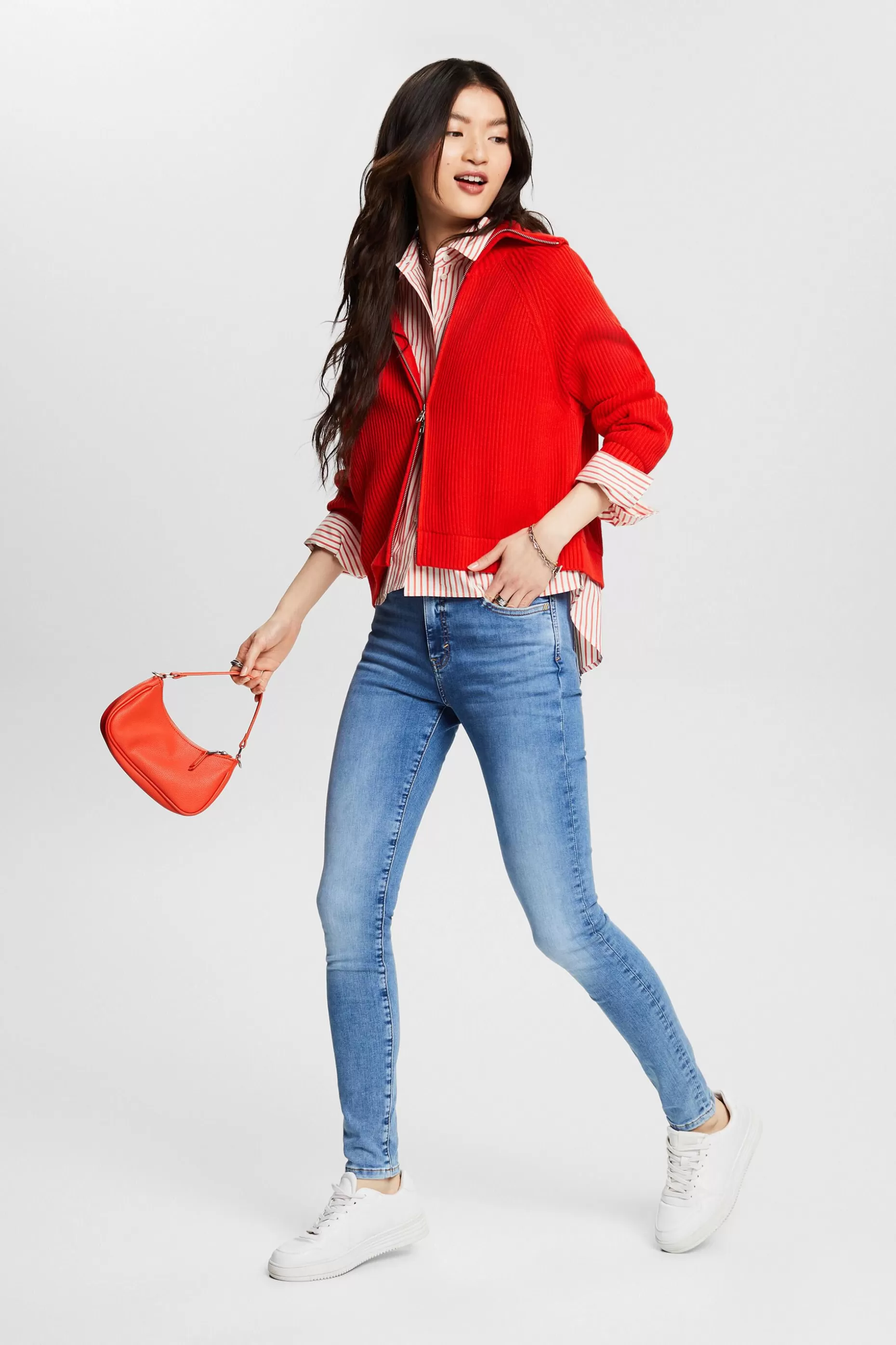 ESPRIT High-Rise Skinny Jeans at our Online Shop *Women Denim