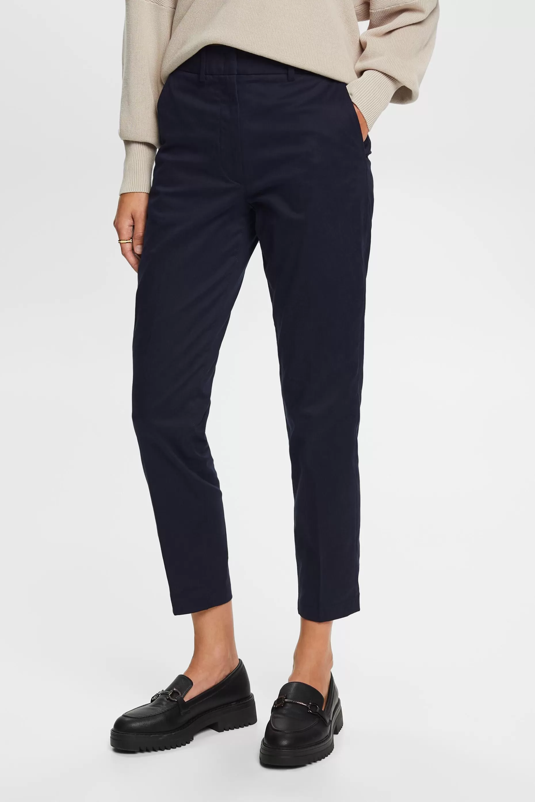 ESPRIT High-Rise Slim Fit Pants at our Online Shop *Women Pants + Joggers