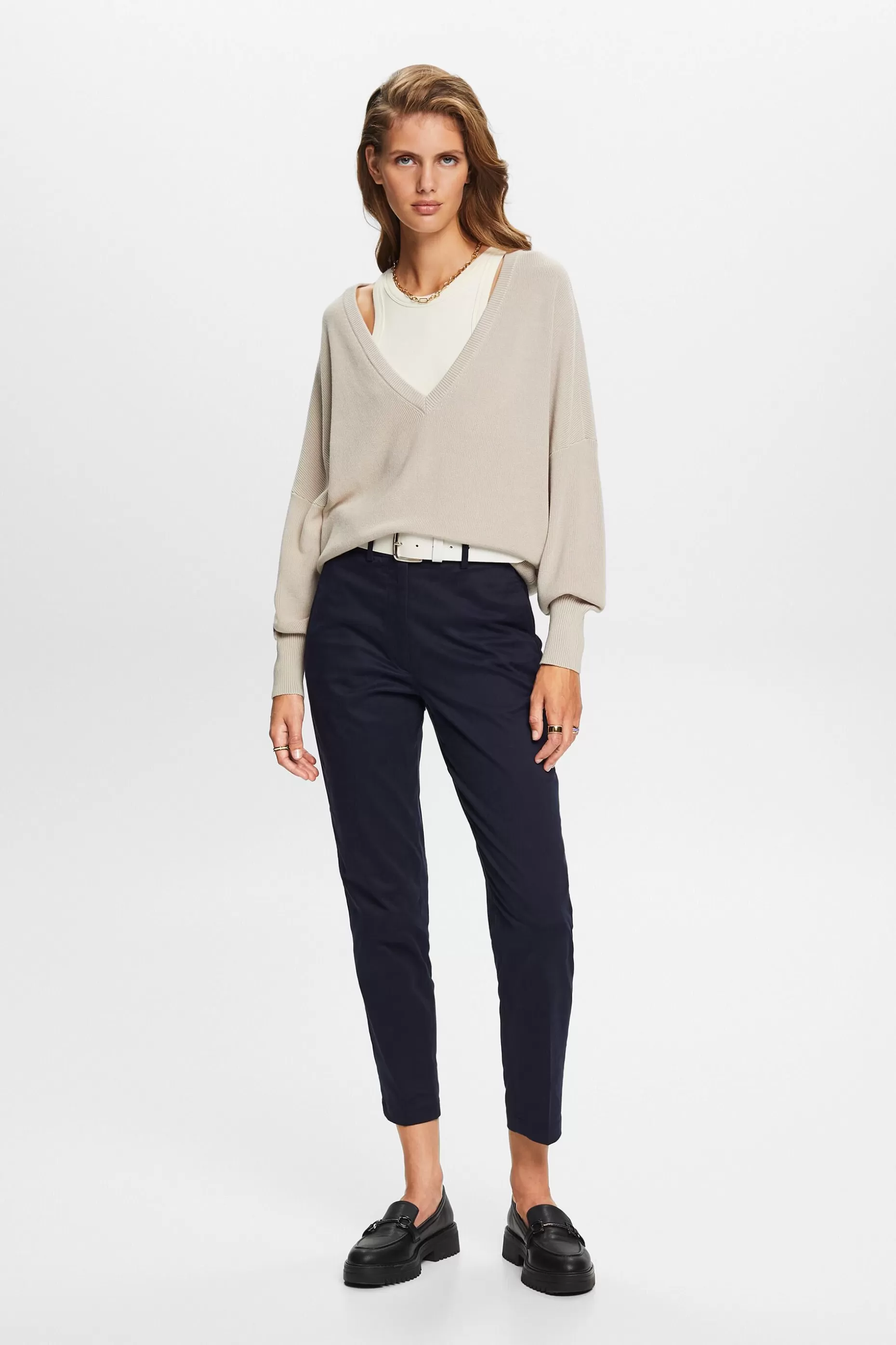 ESPRIT High-Rise Slim Fit Pants at our Online Shop *Women Pants + Joggers