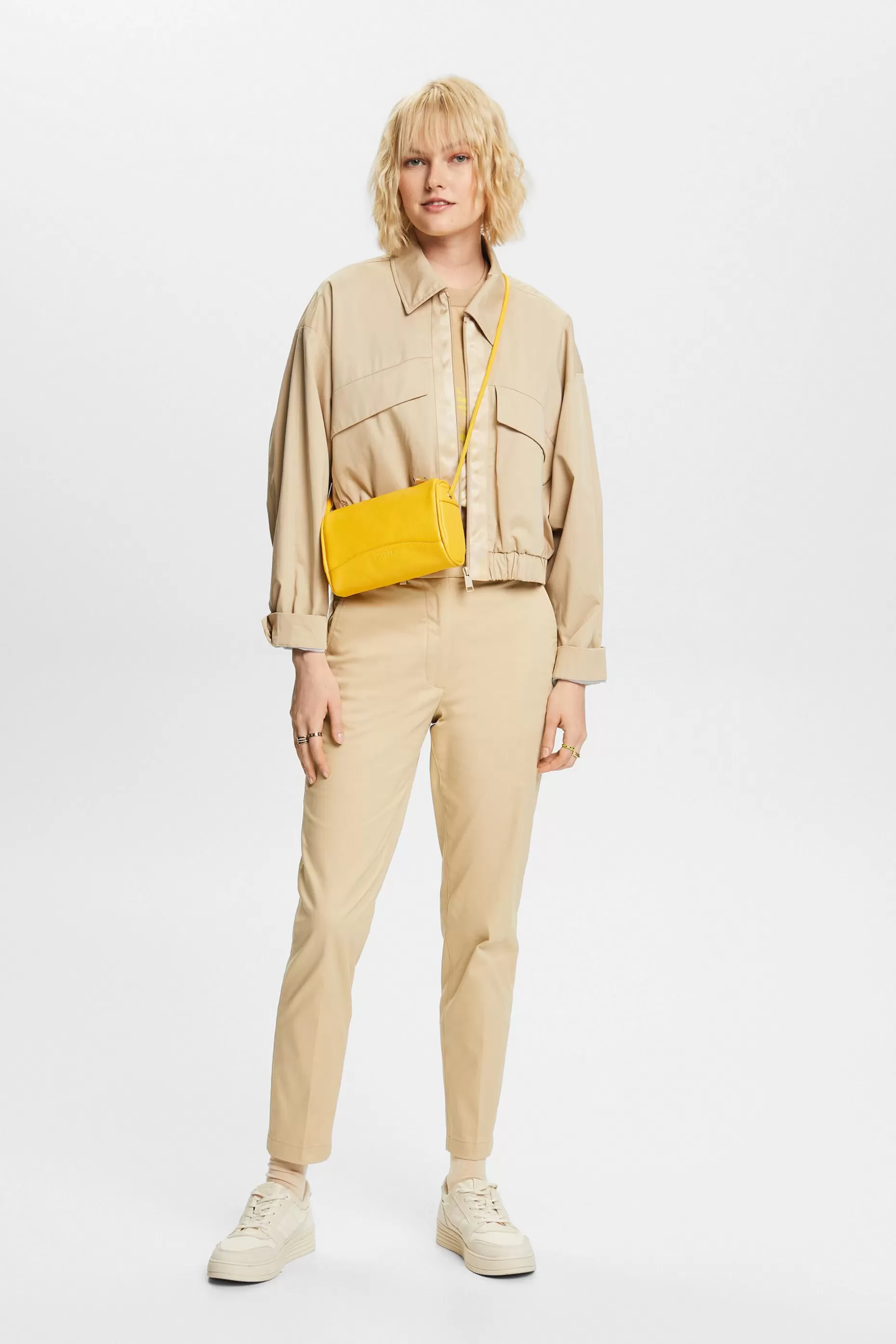 ESPRIT High-Rise Slim Fit Pants at our Online Shop *Women Pants + Joggers