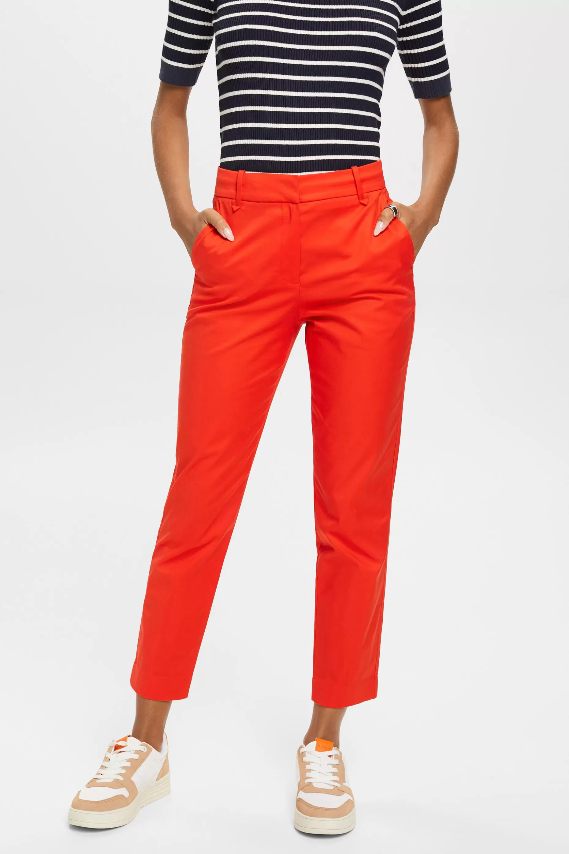 ESPRIT High-rise slim fit trousers at our Online Shop *Women Bottoms