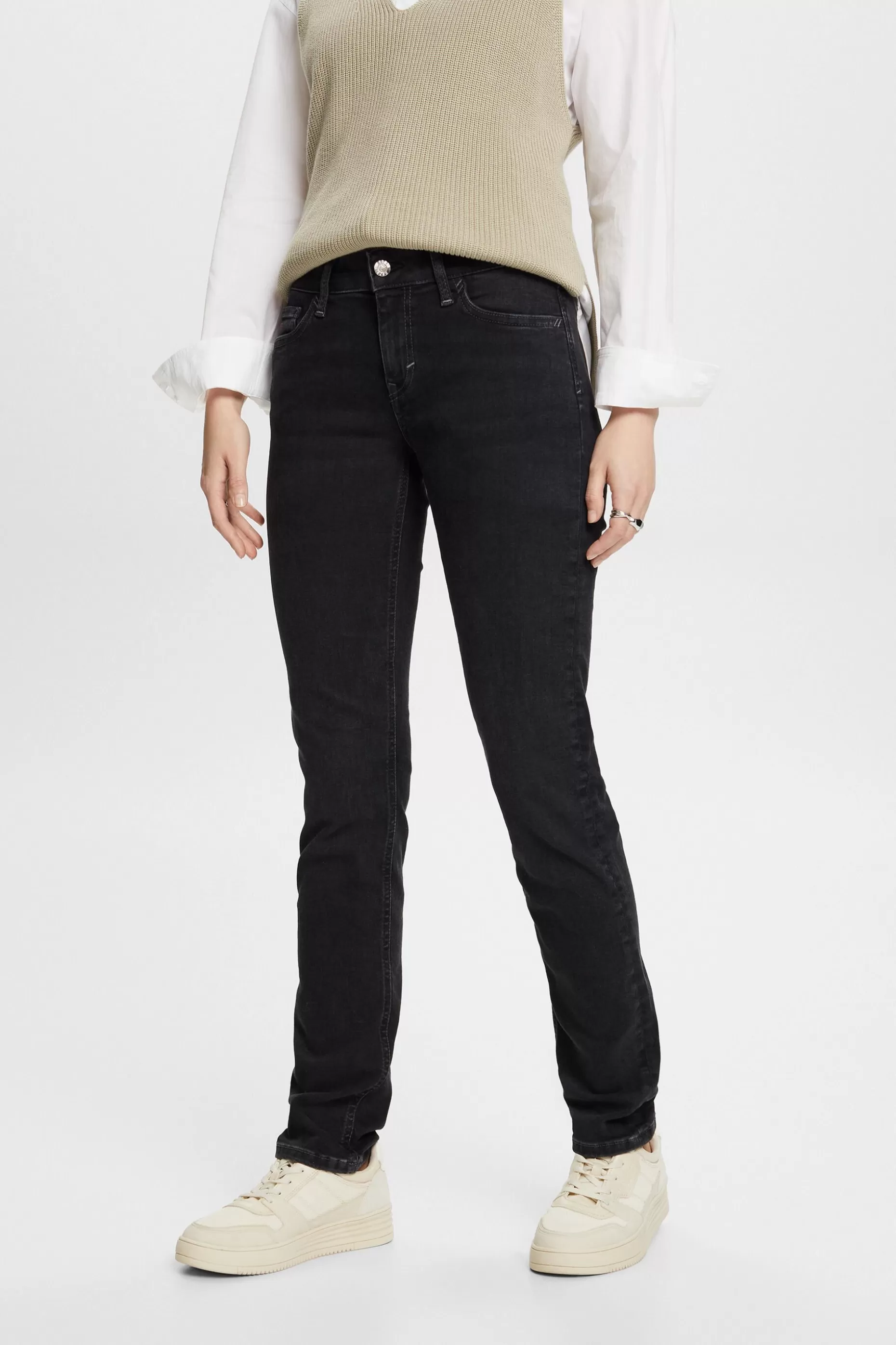 ESPRIT High-Rise Slim Jeans at our Online Shop *Women Denim