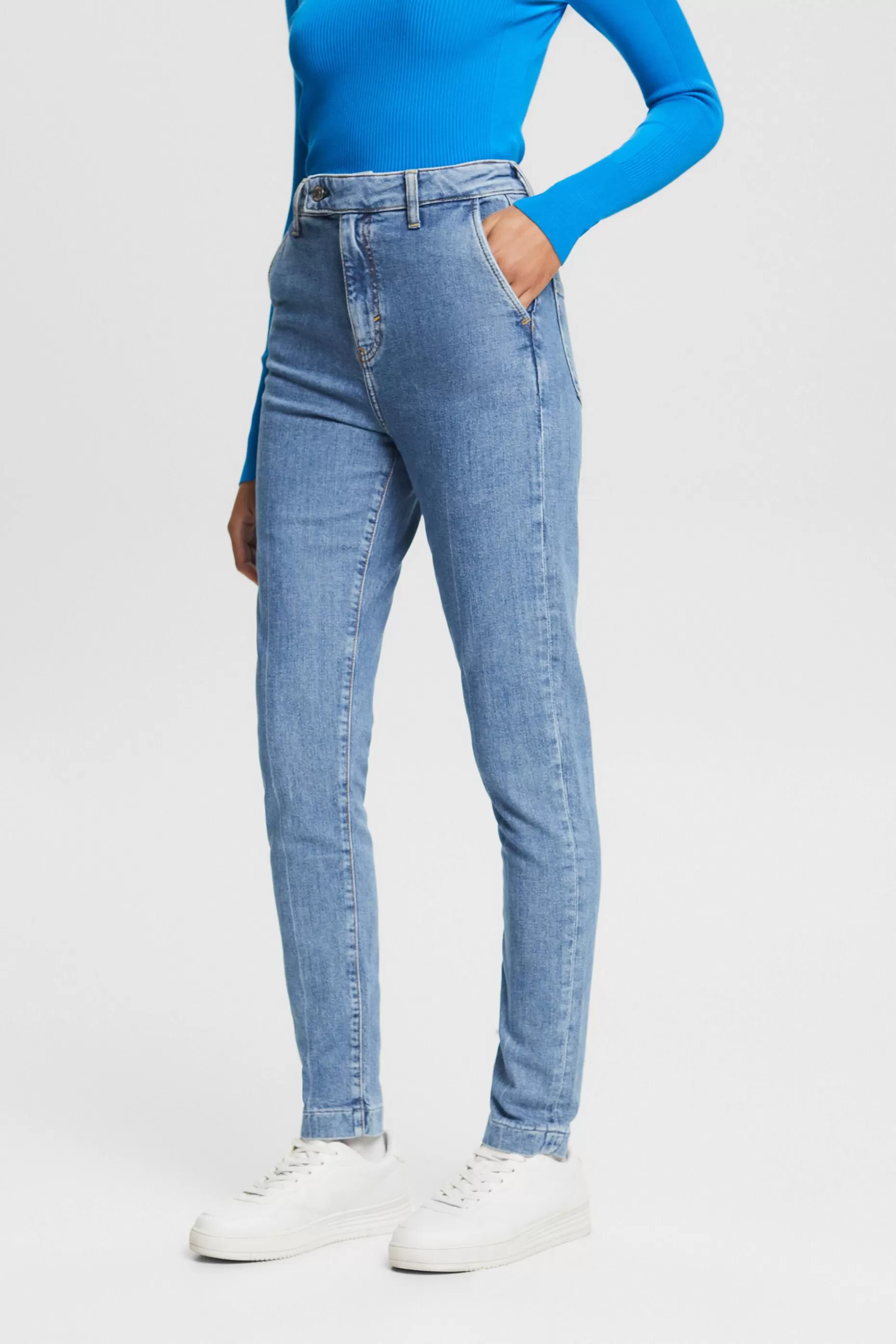 ESPRIT High-Rise Slim Jeans at our Online Shop *Women Denim