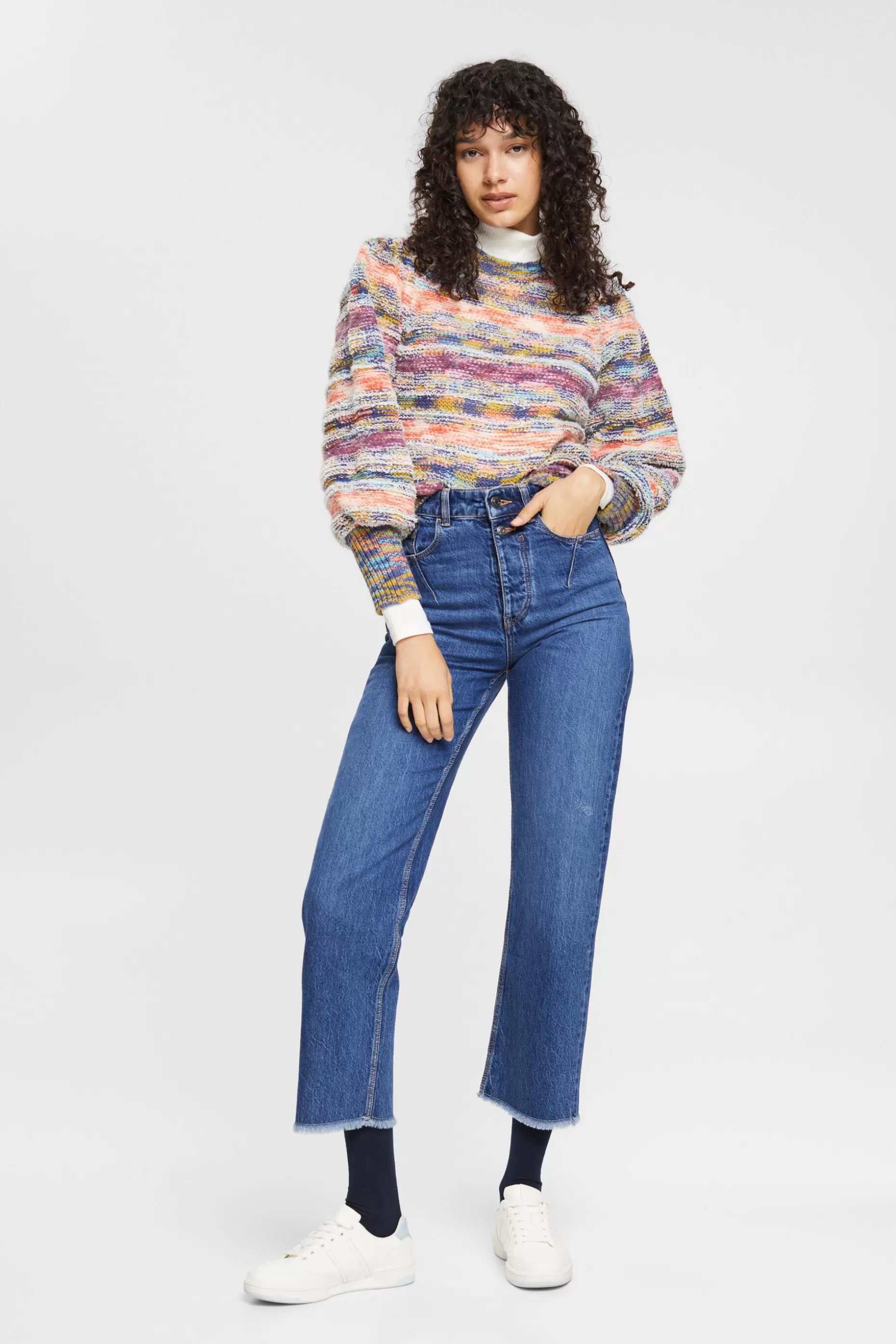 ESPRIT High-Rise Straight Jeans at our Online Shop *Women Denim