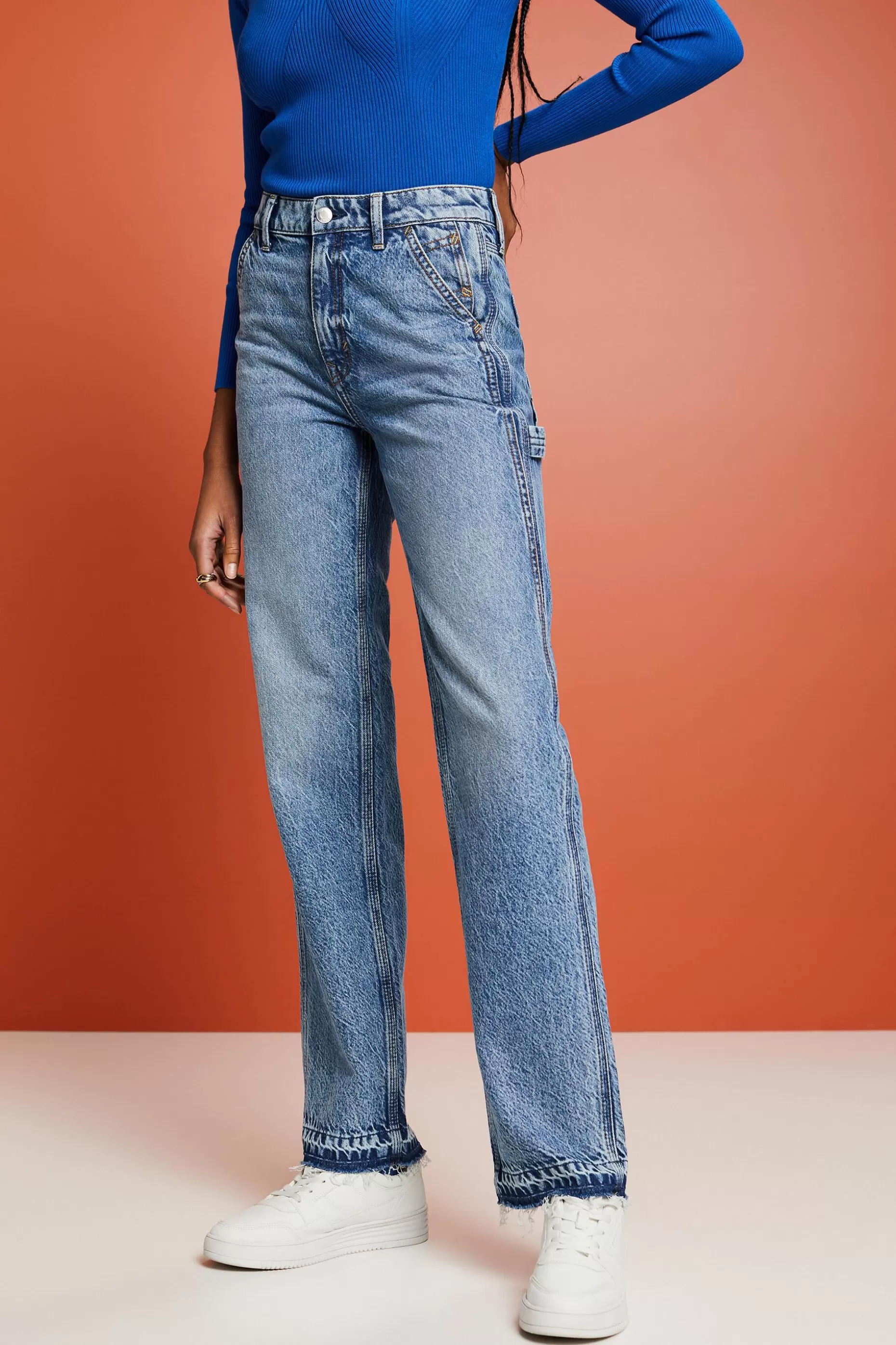 ESPRIT High-Rise Straight Jeans at our Online Shop *Women Denim