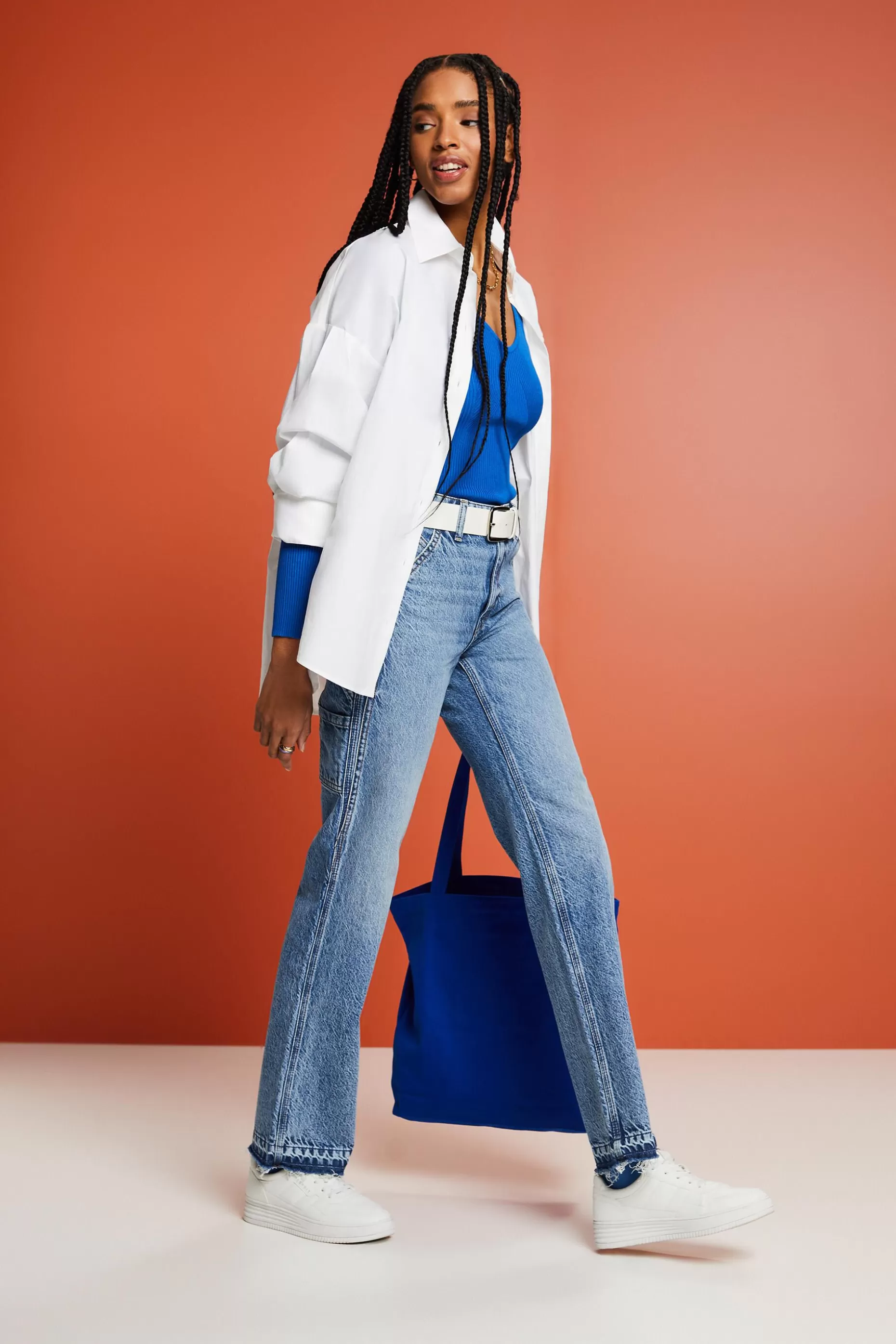 ESPRIT High-Rise Straight Jeans at our Online Shop *Women Denim