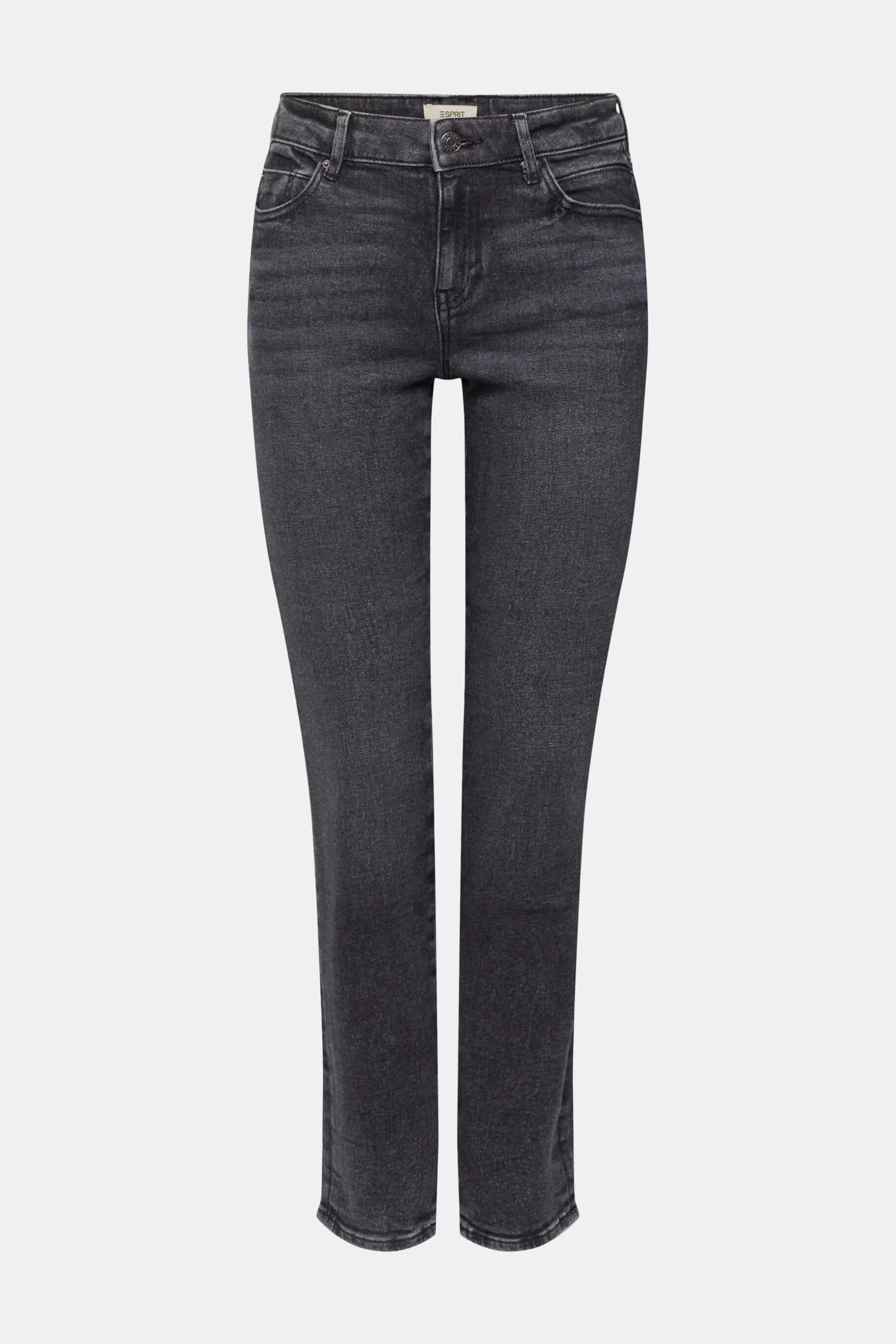 ESPRIT High-rise straight leg stretch jeans at our Online Shop *Women Denim