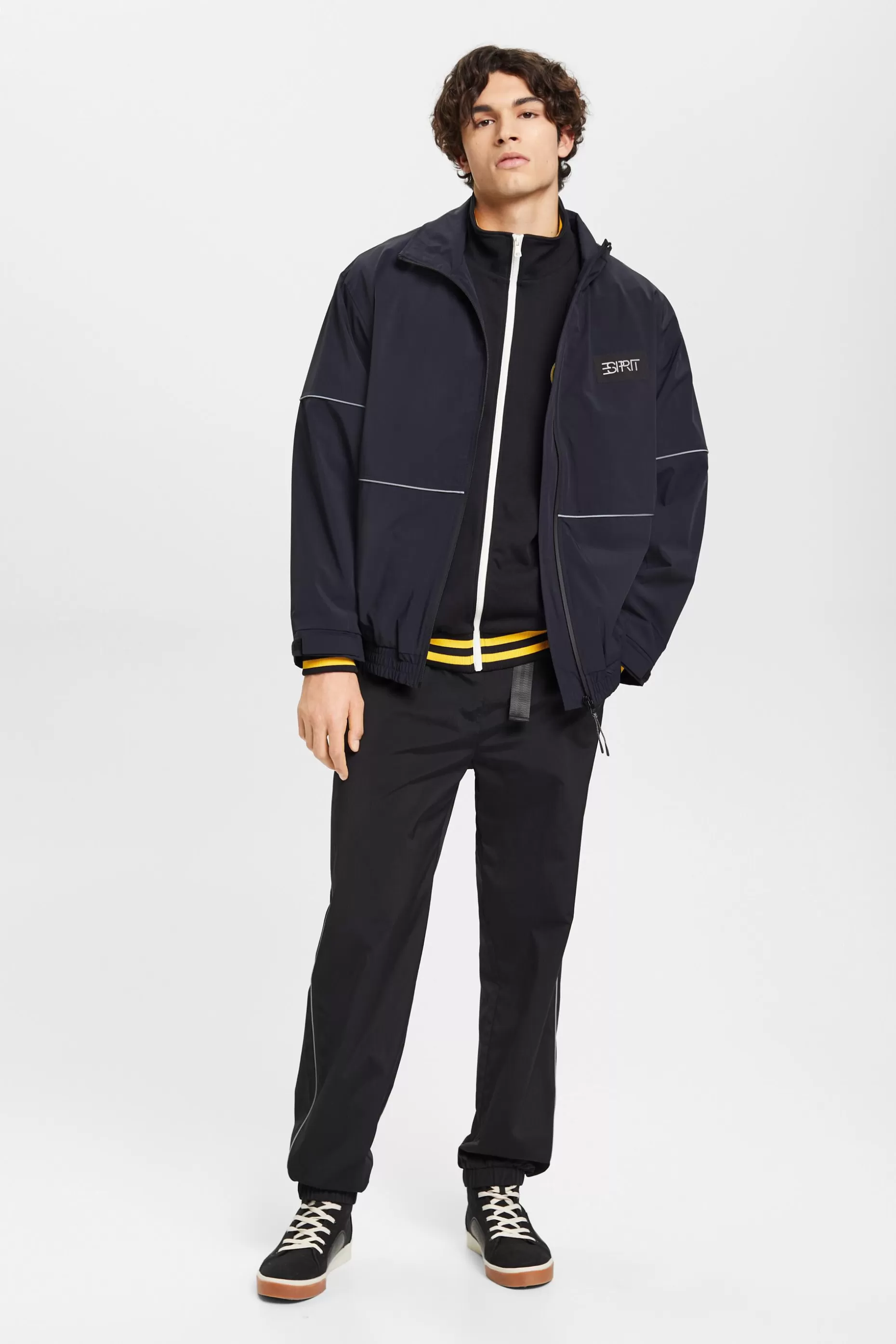 ESPRIT High-rise tapered fit track pants at our Online Shop *Men Bottoms