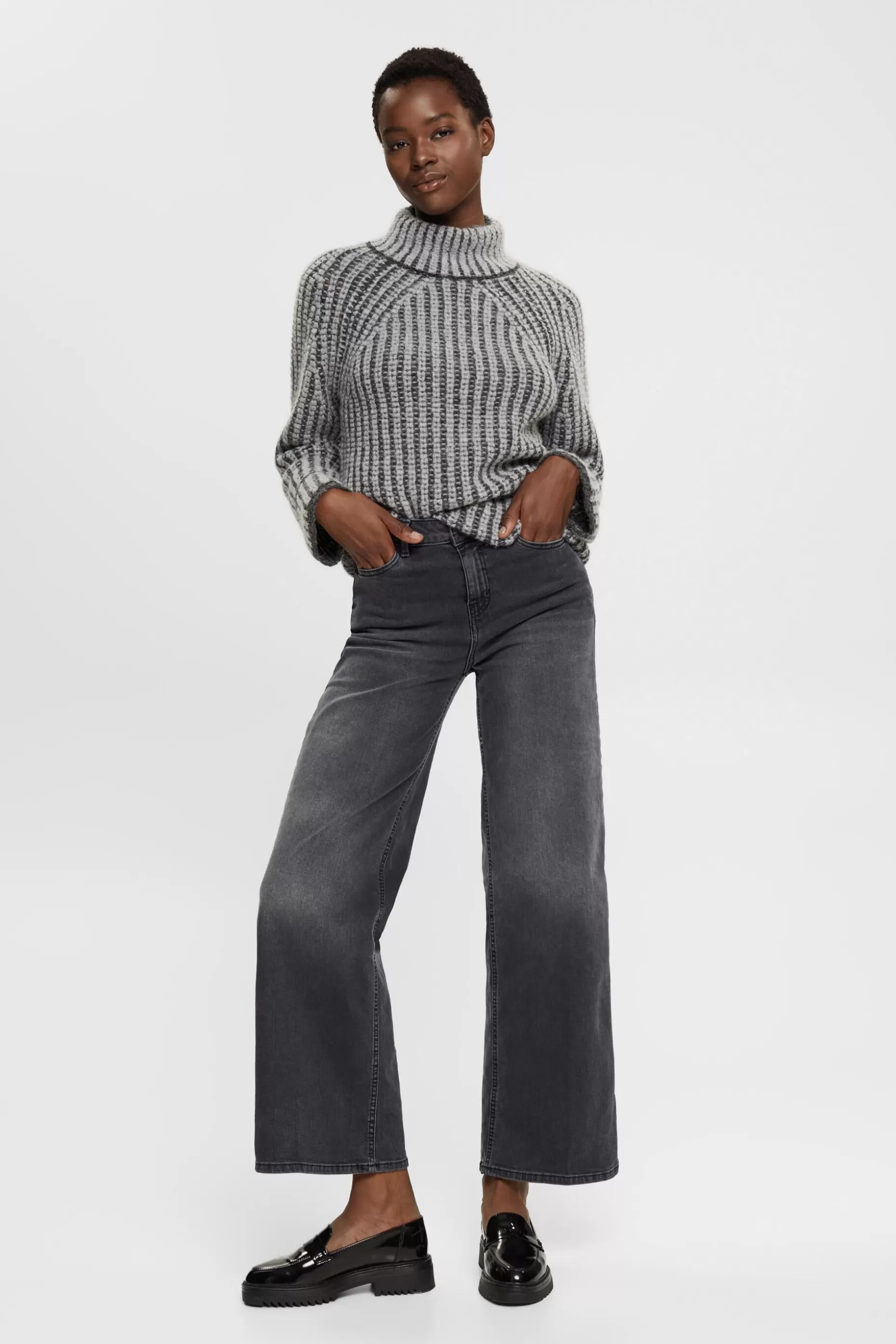 ESPRIT High-rise wide leg jeans at our Online Shop * Sale Under $75