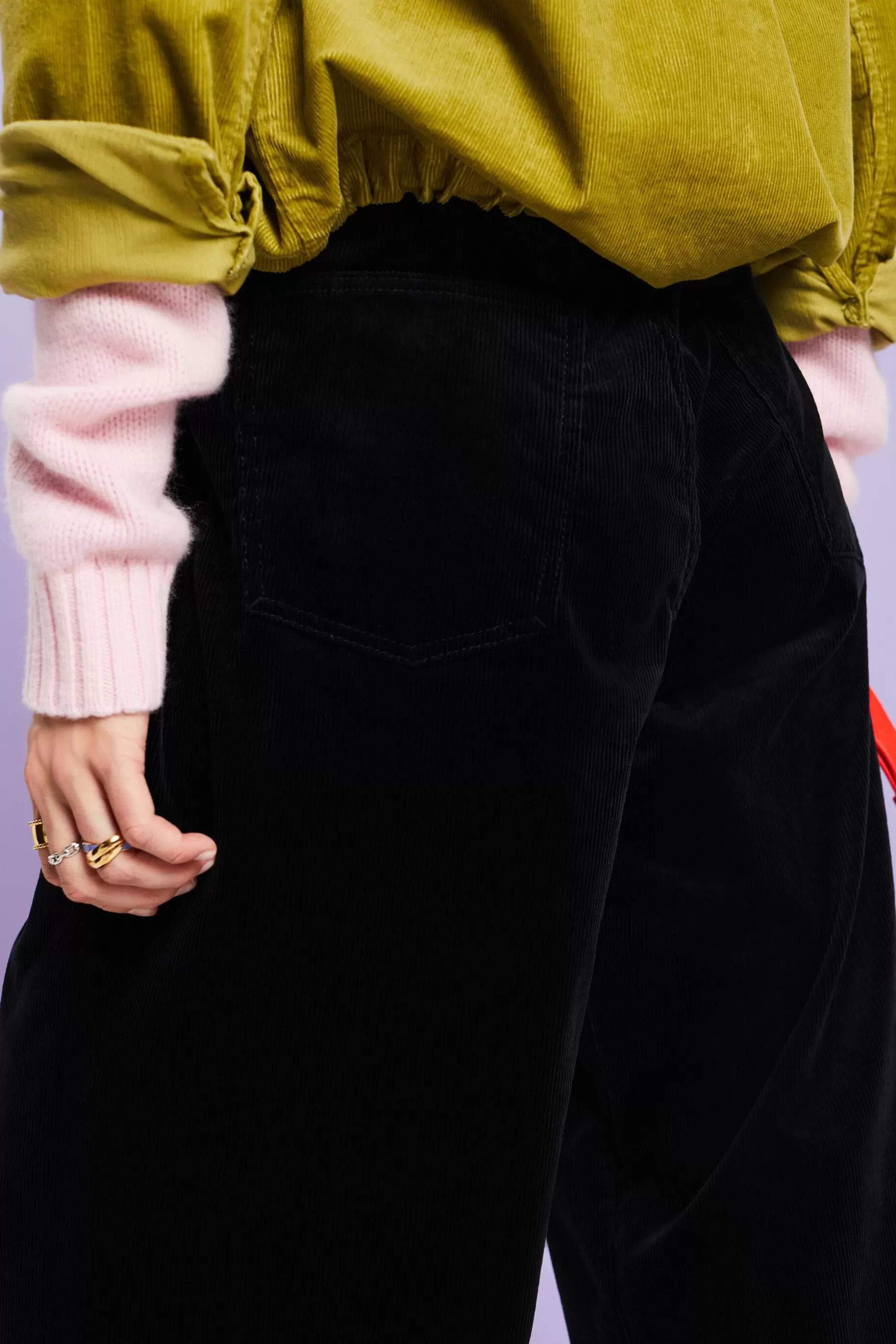 ESPRIT High-Rise Wide-Leg Corduroy Pants at our Online Shop * Sale Under $50