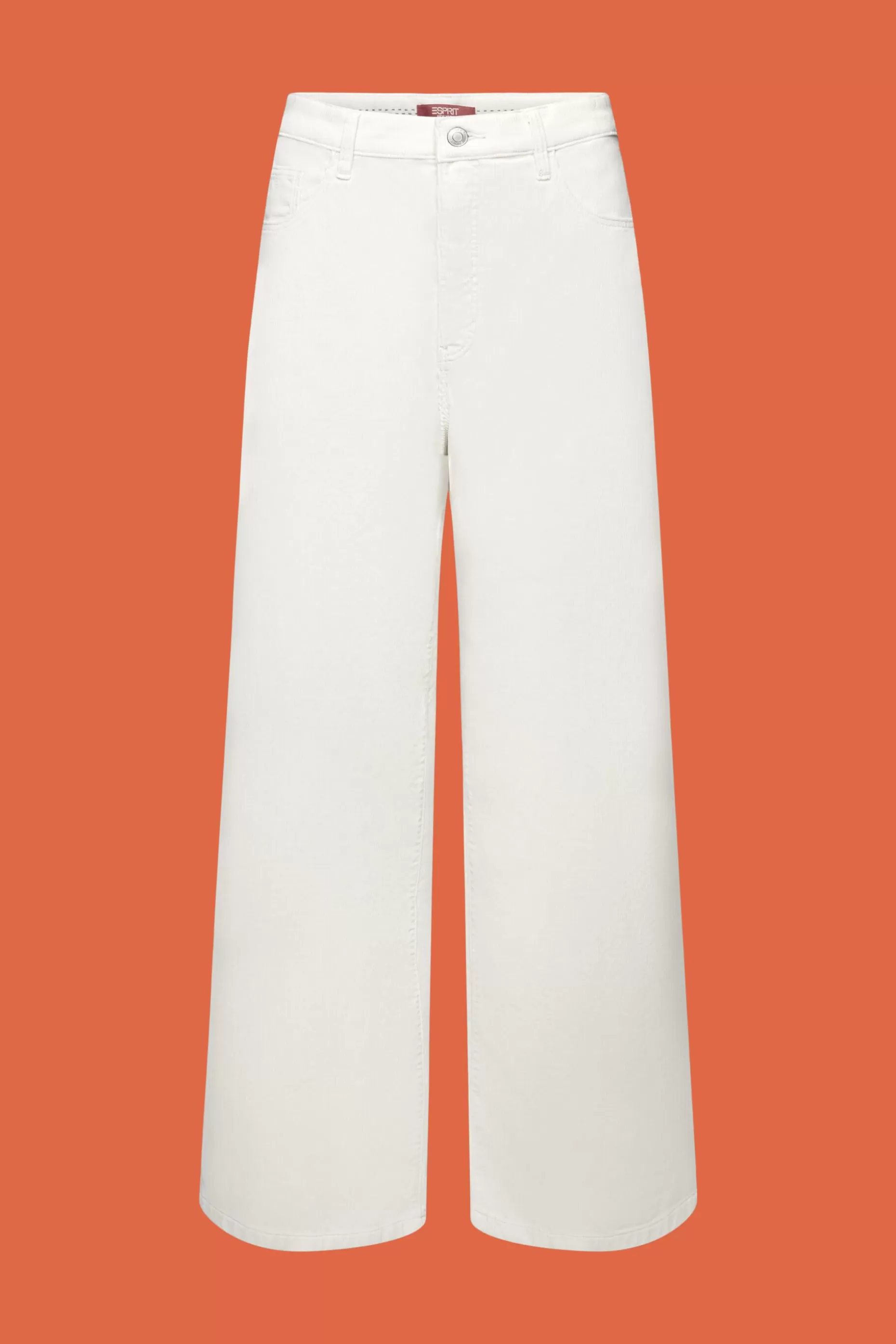 ESPRIT High-Rise Wide-Leg Corduroy Pants at our Online Shop *Women Pants + Joggers
