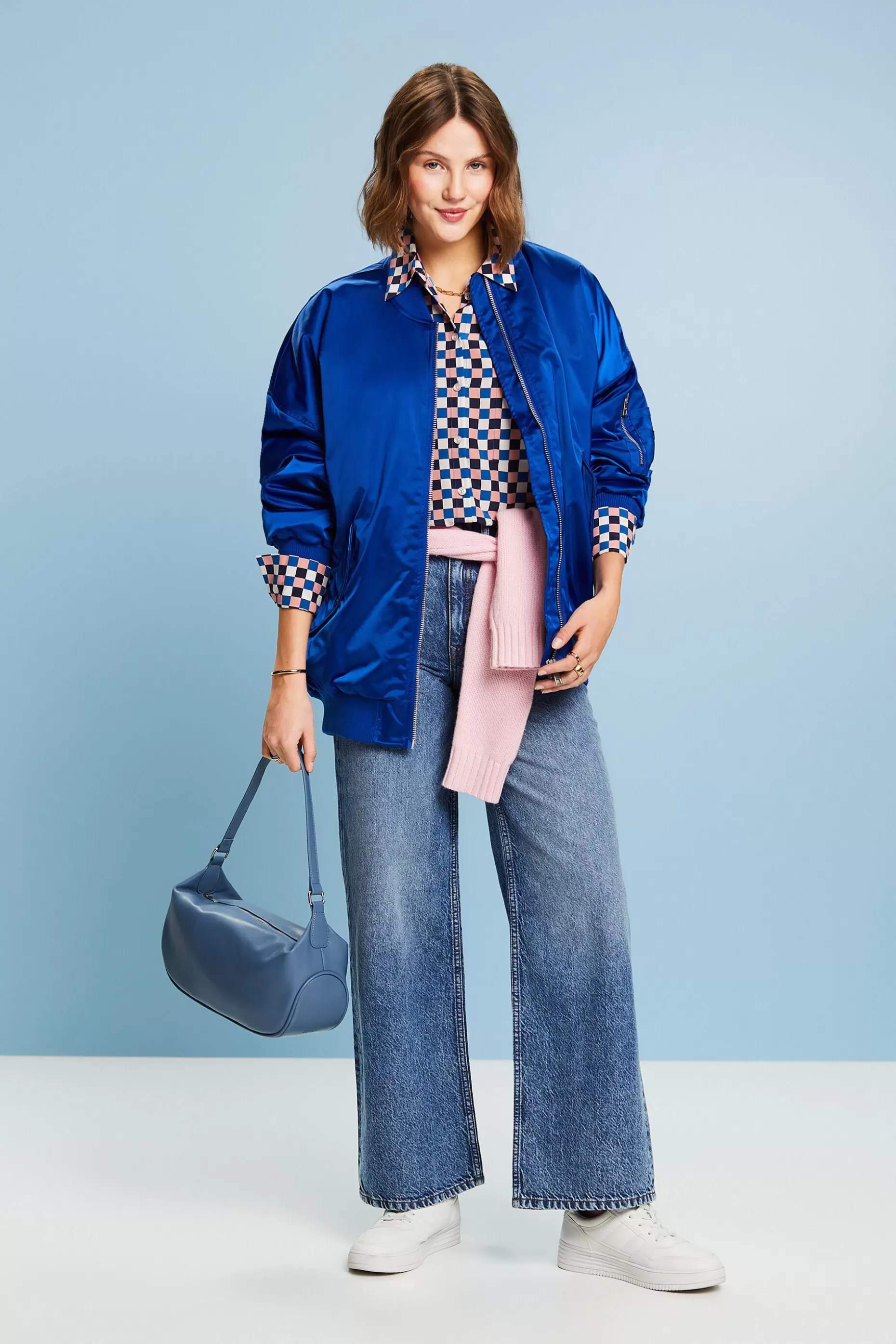 ESPRIT High-Rise Wide-Leg Retro Jeans at our Online Shop *Women Denim