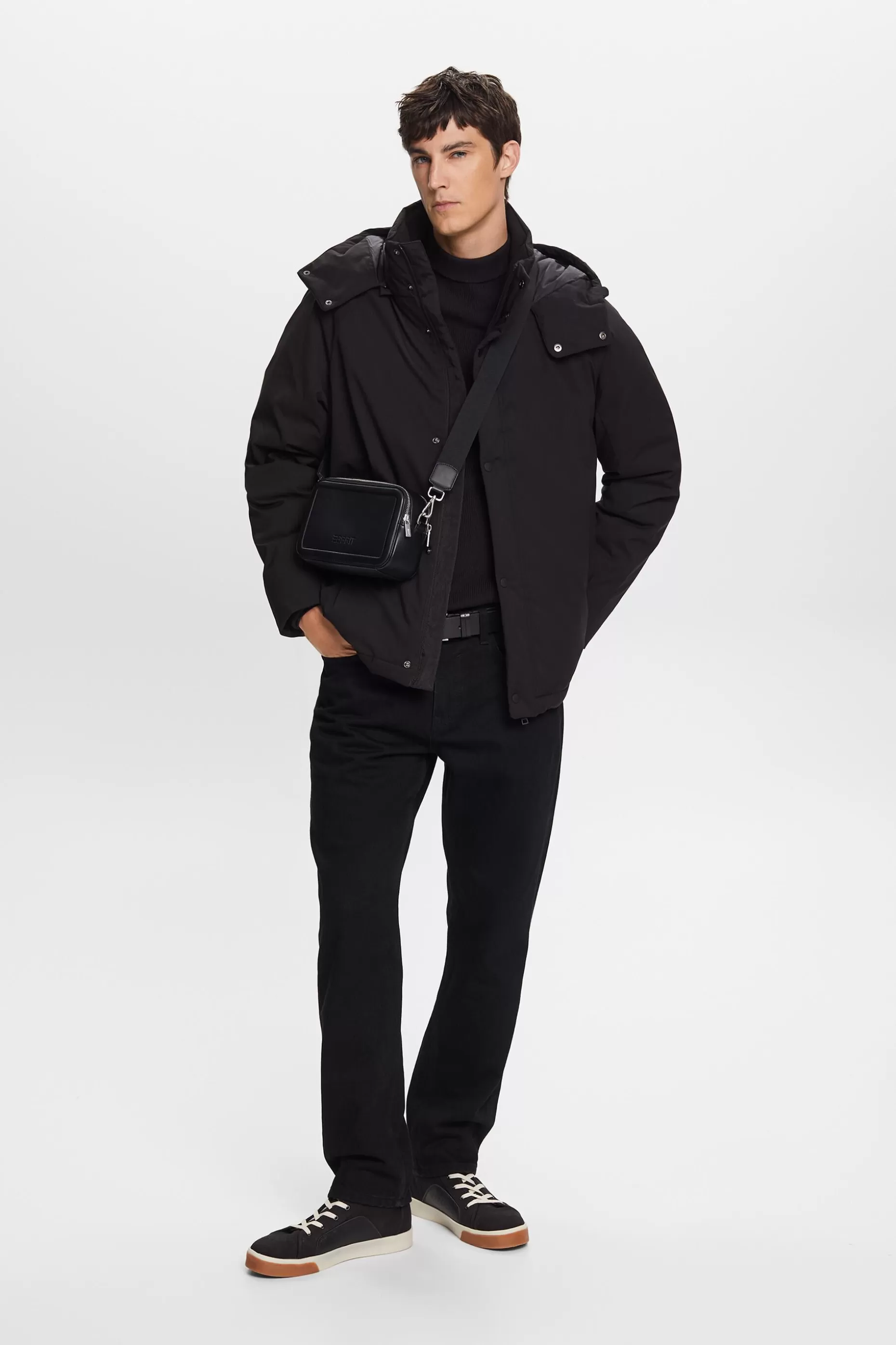 ESPRIT Hooded Down Jacket at our Online Shop *Men Jackets + Coats