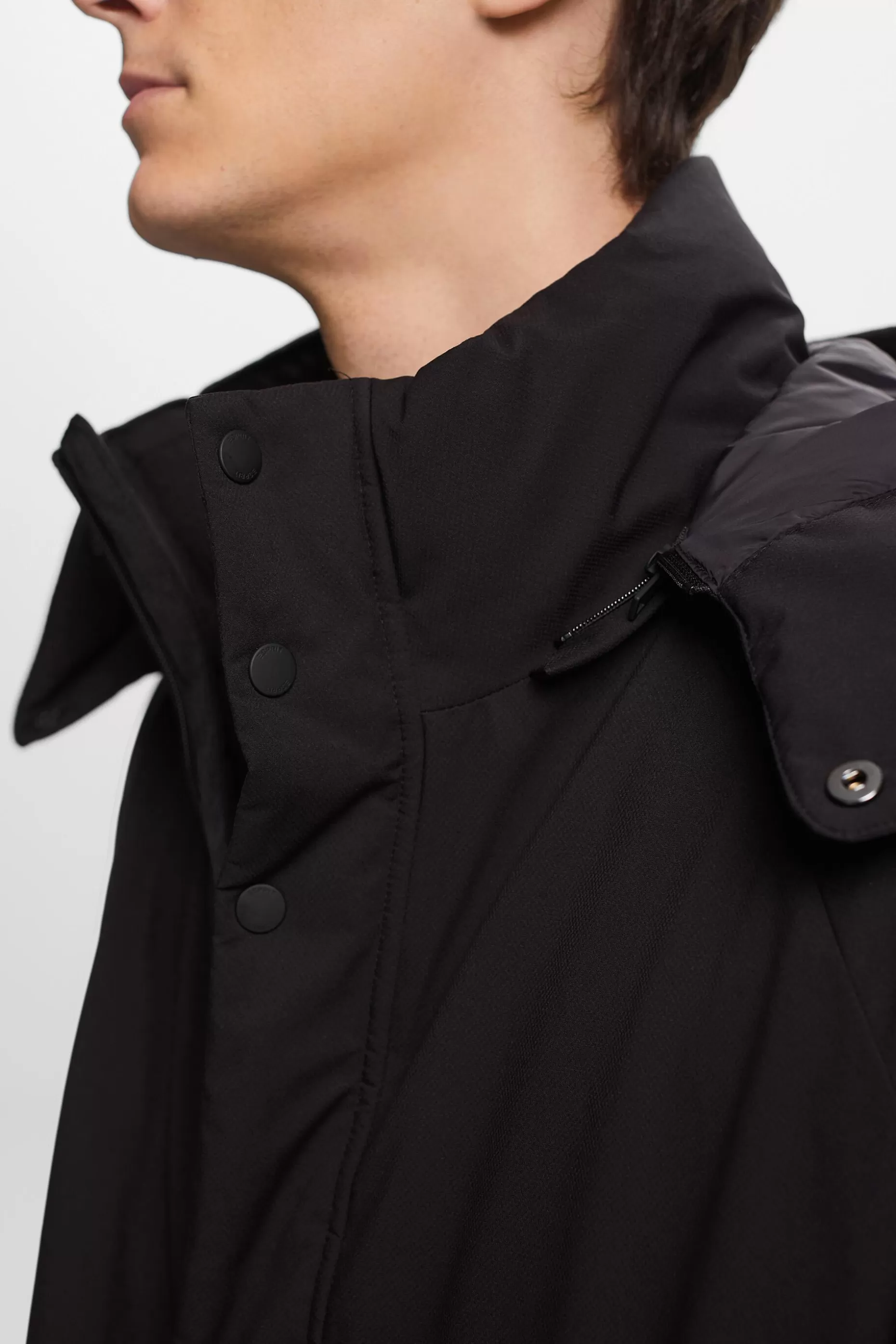 ESPRIT Hooded Down Jacket at our Online Shop *Men Jackets + Coats