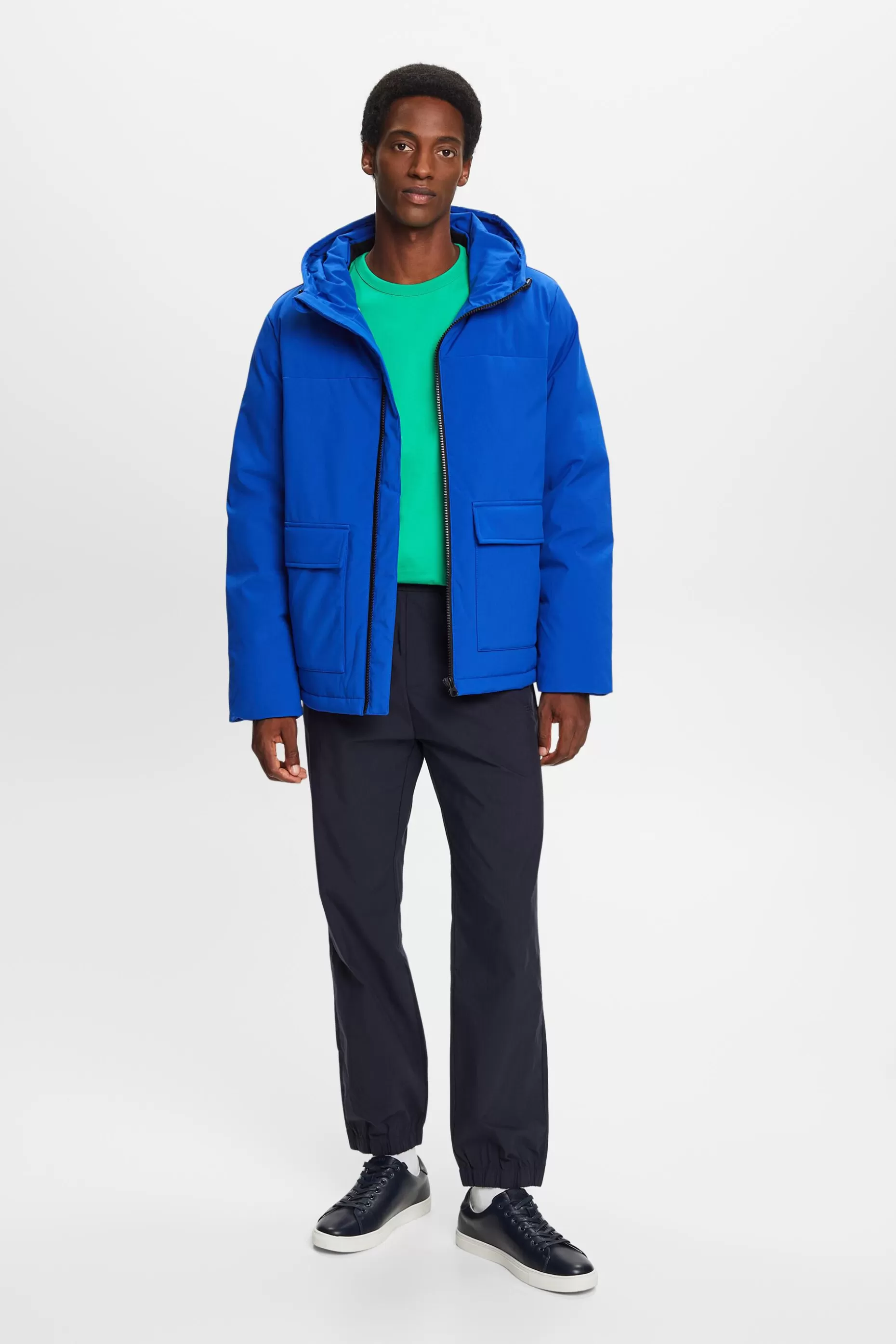 ESPRIT Hooded Down Jacket at our Online Shop *Men Jackets + Coats