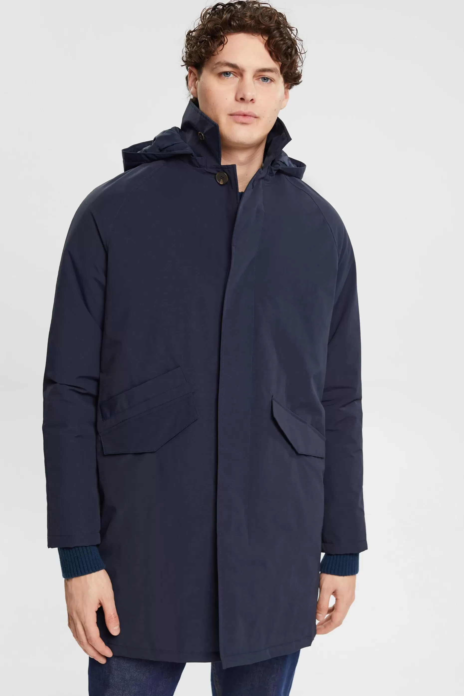 ESPRIT Hooded Parka at our Online Shop *Men Jackets + Coats