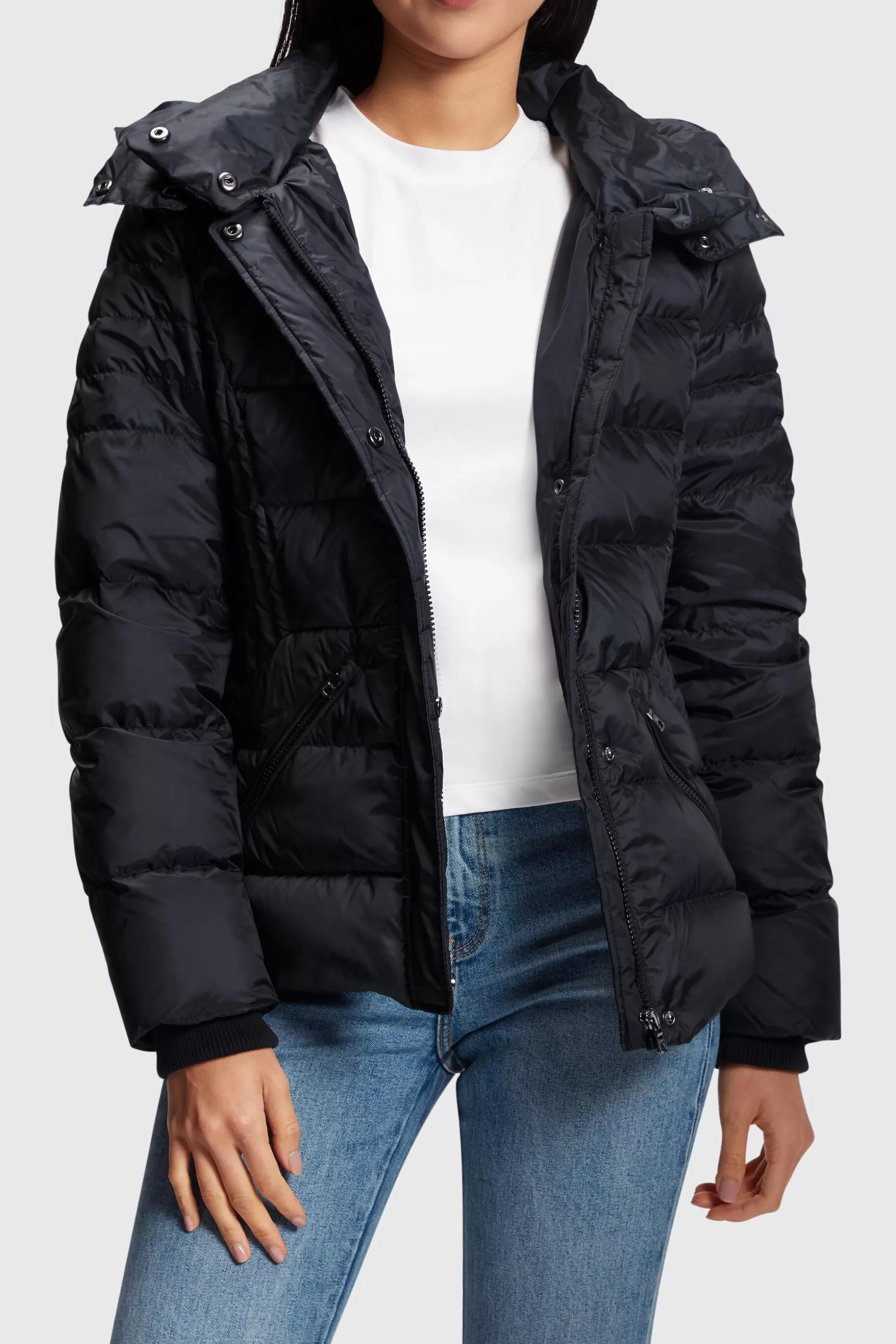 ESPRIT Hooded Quilted Puffer Jacket at our Online Shop *Women Jackets + Coats
