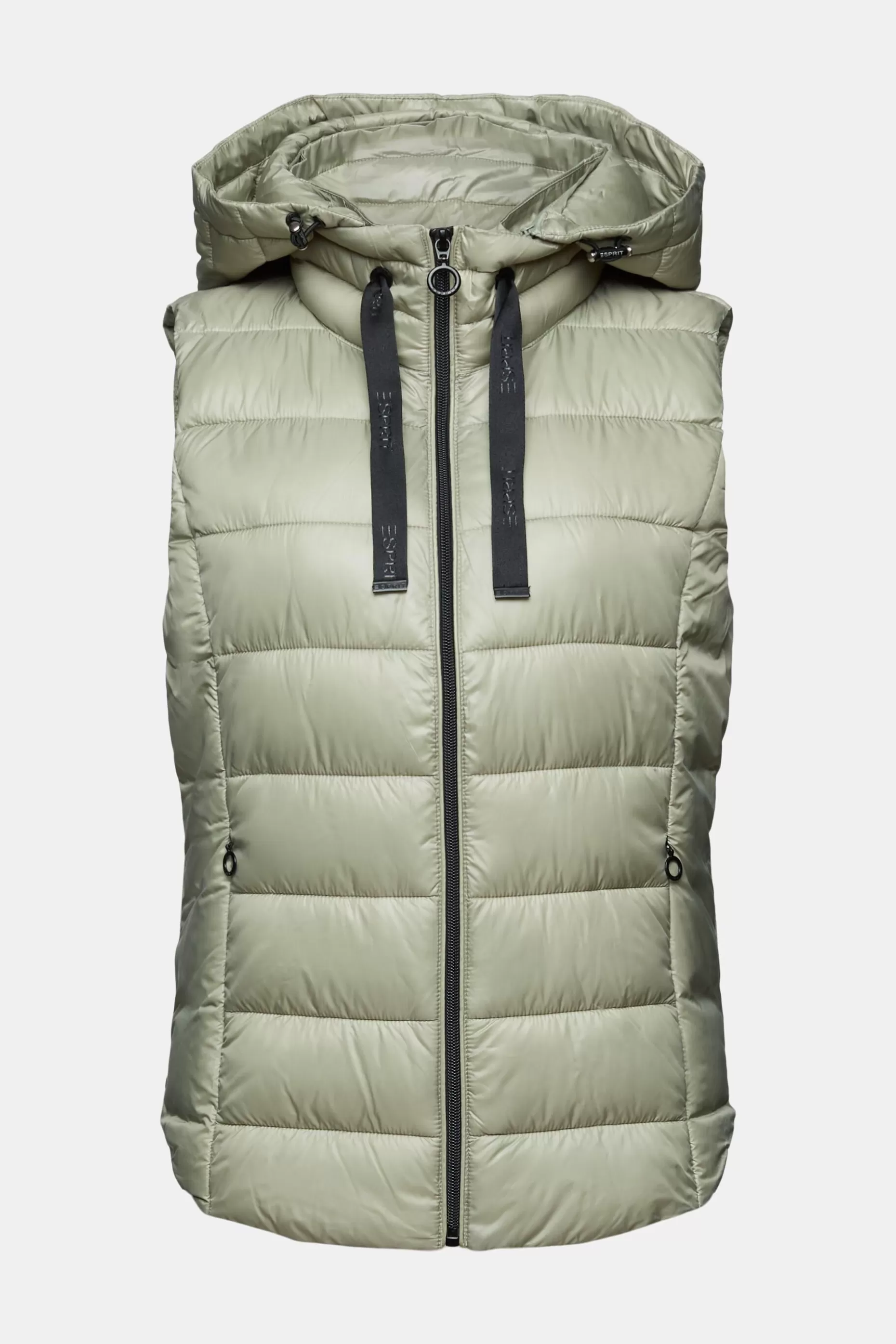 ESPRIT Hooded Quilted Shell Puffer Vest at our Online Shop * Sale Under $30