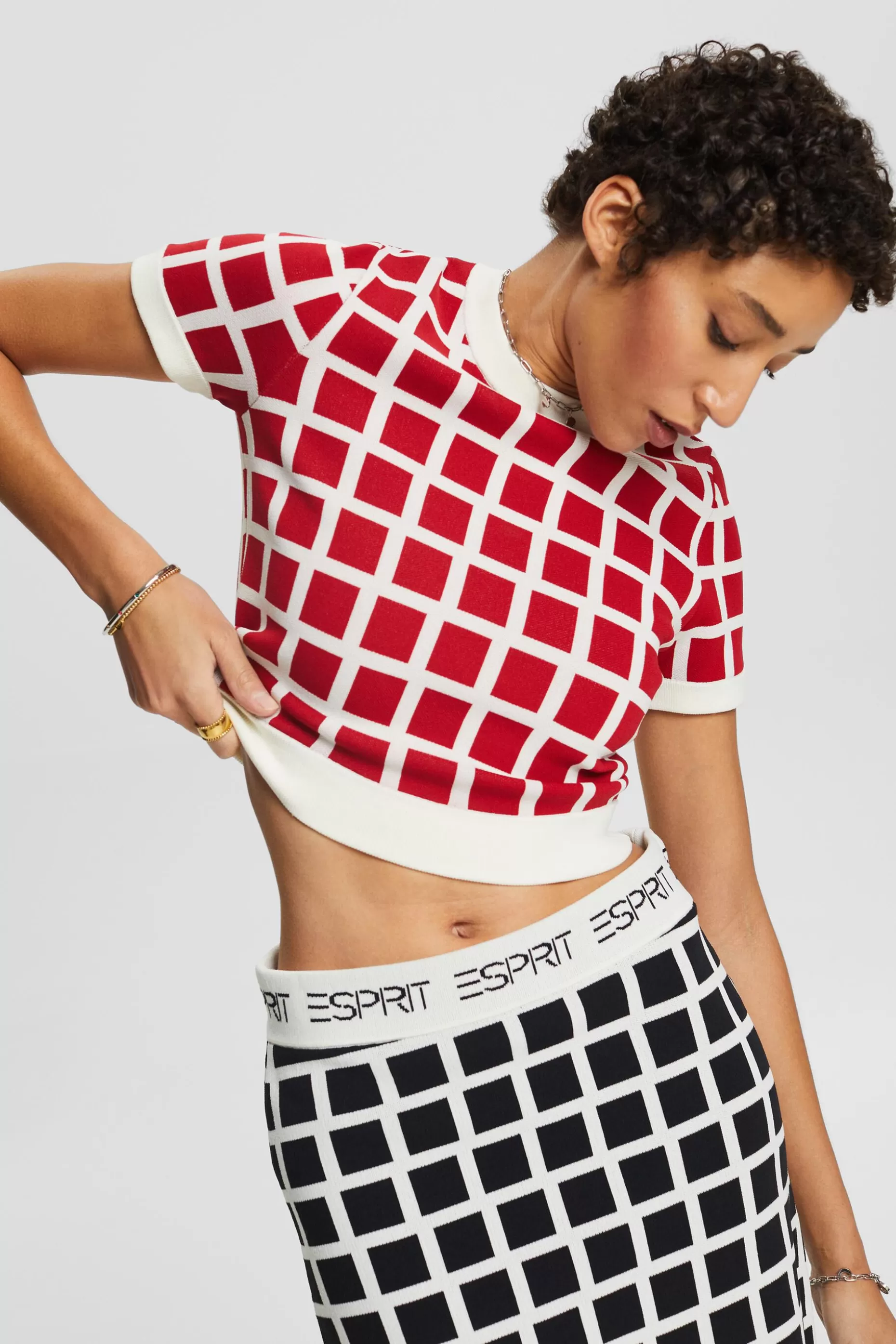 ESPRIT Jacquard Sweater Tee at our Online Shop *Women Sweaters