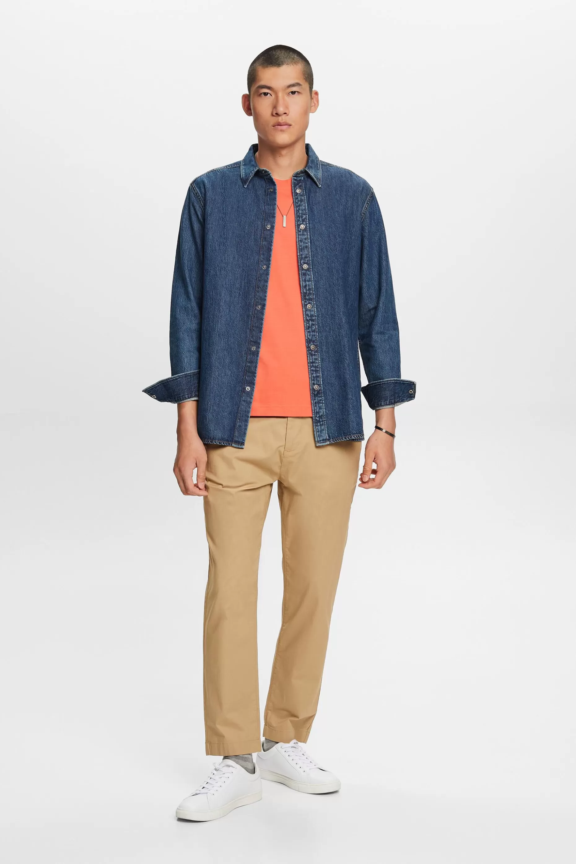 ESPRIT Jeans shirt, 100% cotton at our Online Shop *Men Shirts