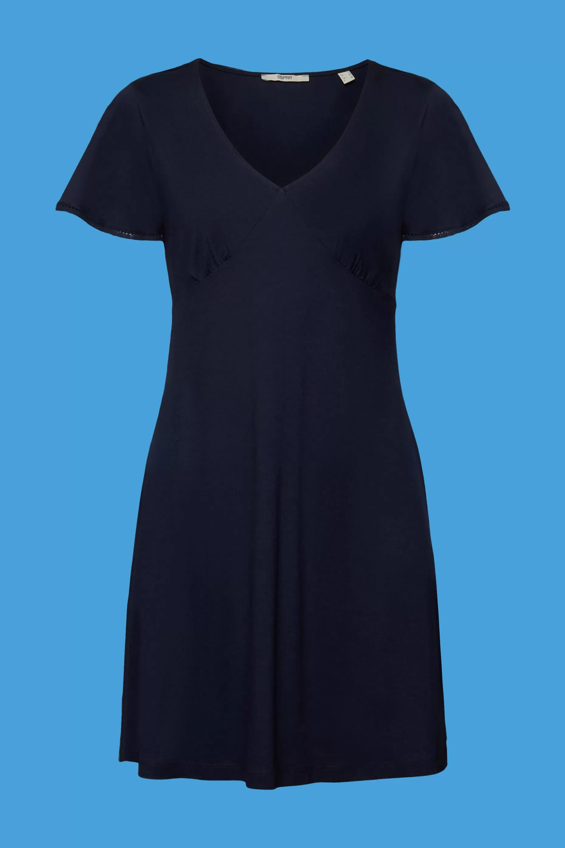 ESPRIT Jersey dress with bell sleeves at our Online Shop * Sale Under $30