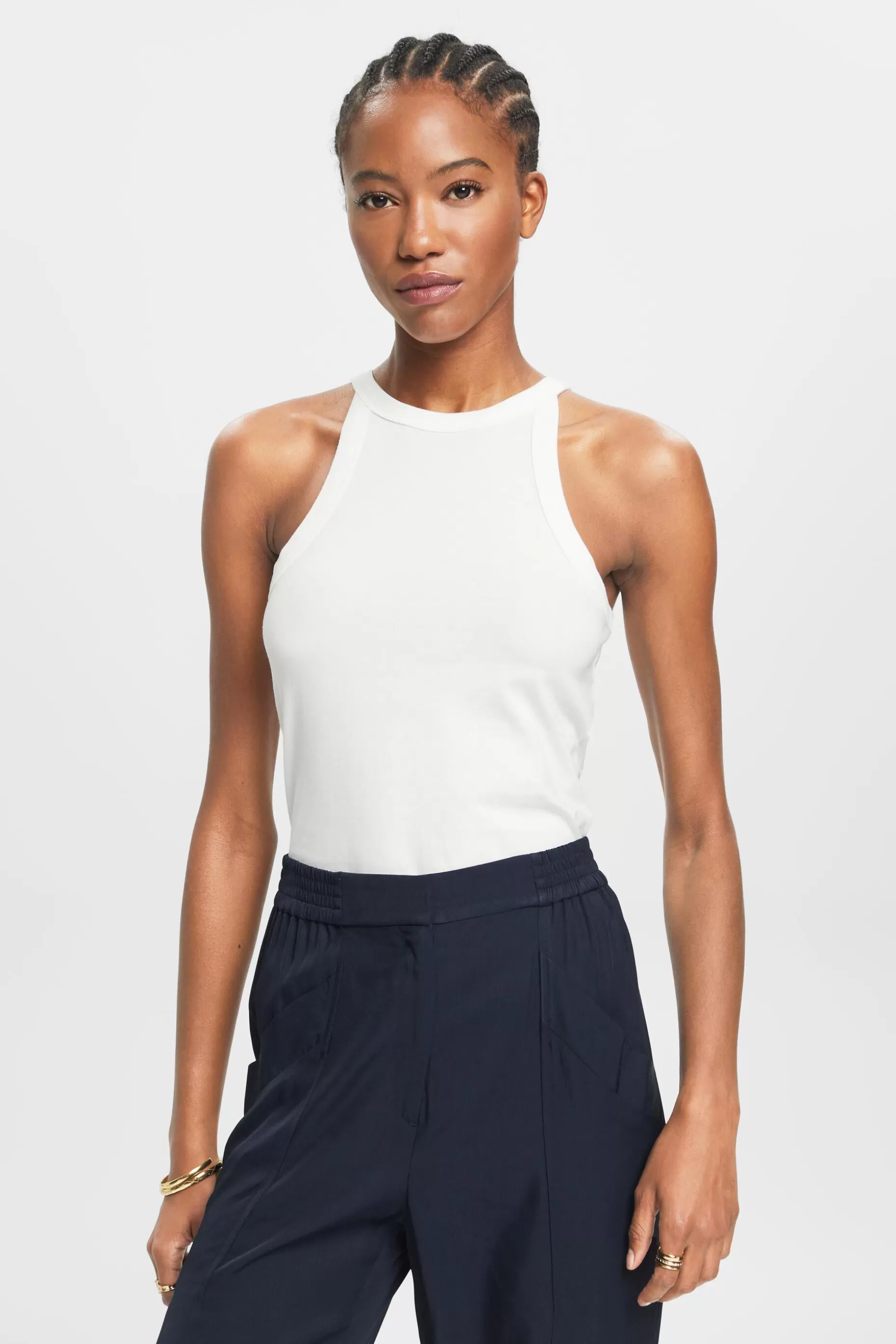 ESPRIT Jersey tank top at our Online Shop *Women T-Shirts + Tops