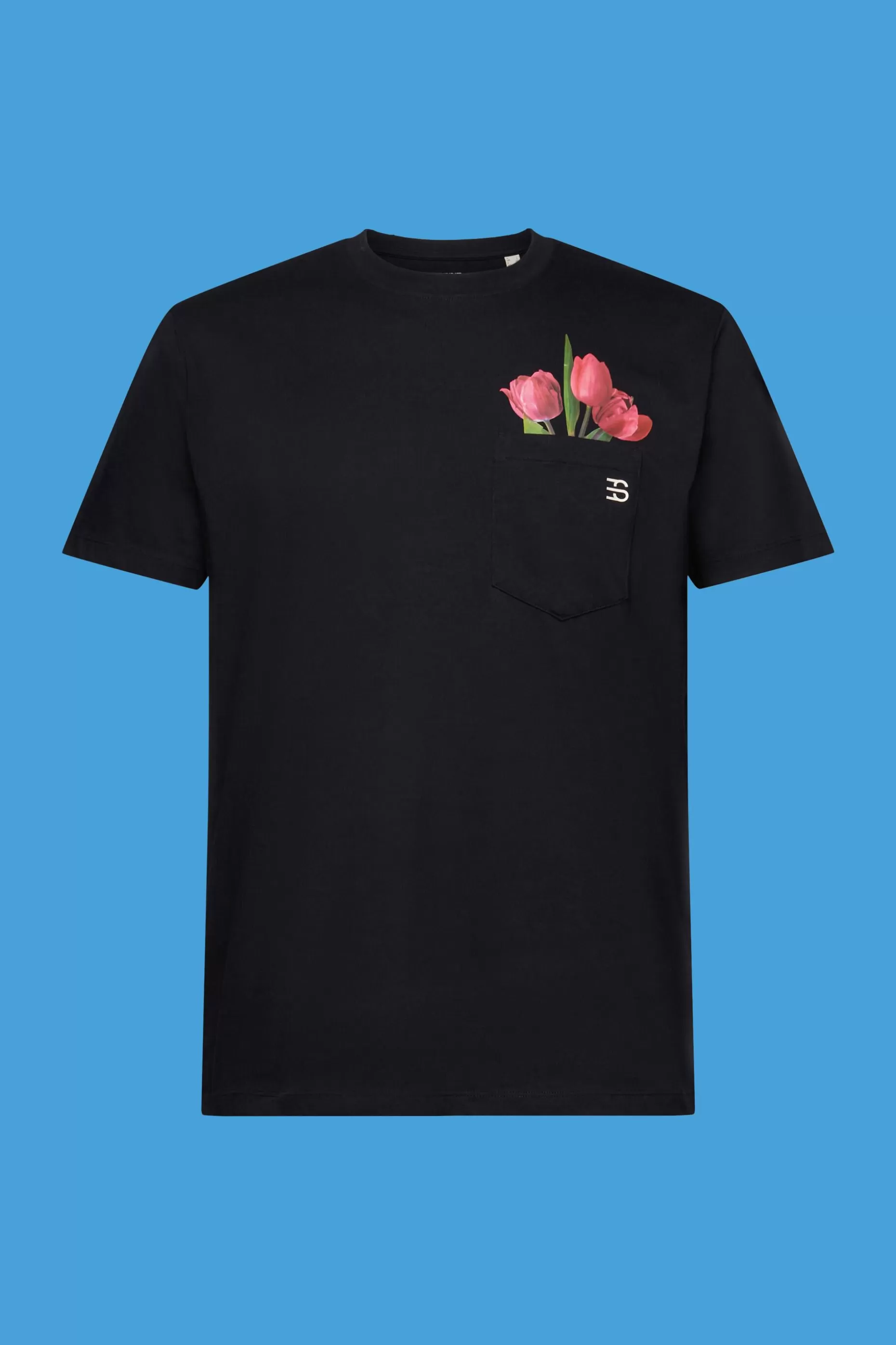 ESPRIT Jersey t-shirt with a print, 100% cotton at our Online Shop *Men T-Shirts + Polos