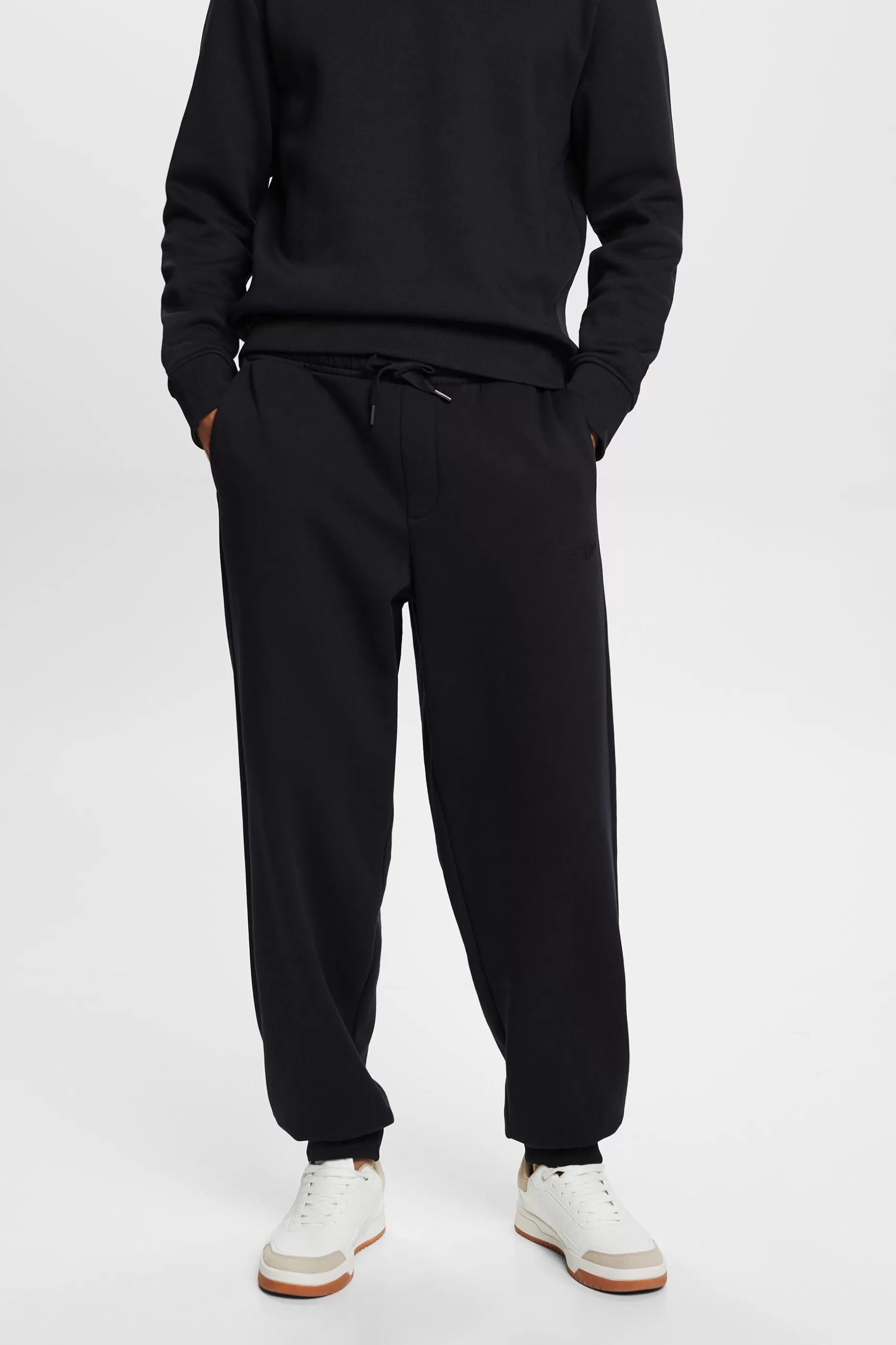 ESPRIT Joggers with logo stitching at our Online Shop *Men Clearance 60%-70% Off