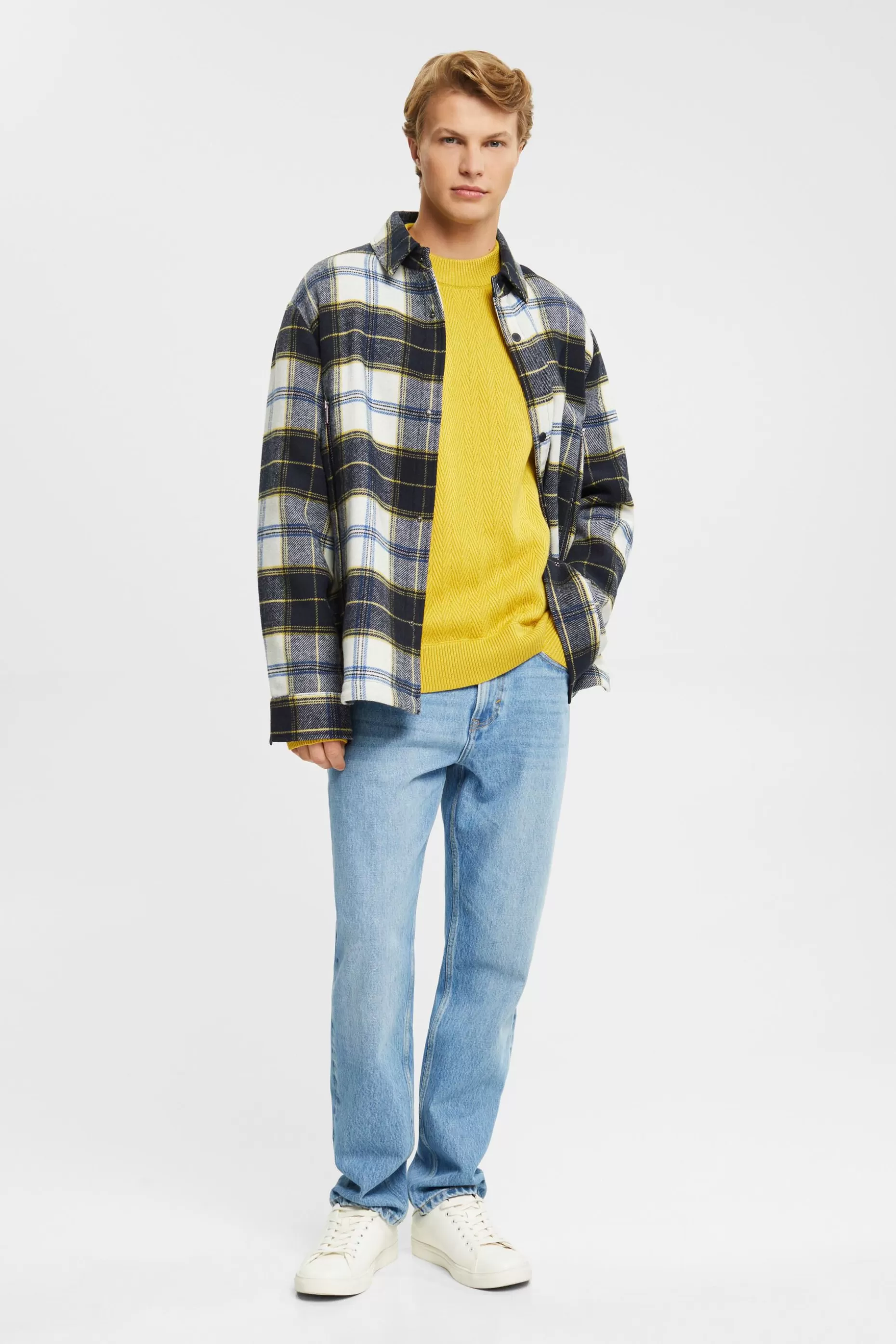 ESPRIT Jumper with herringbone pattern at our Online Shop * Sale Under $50