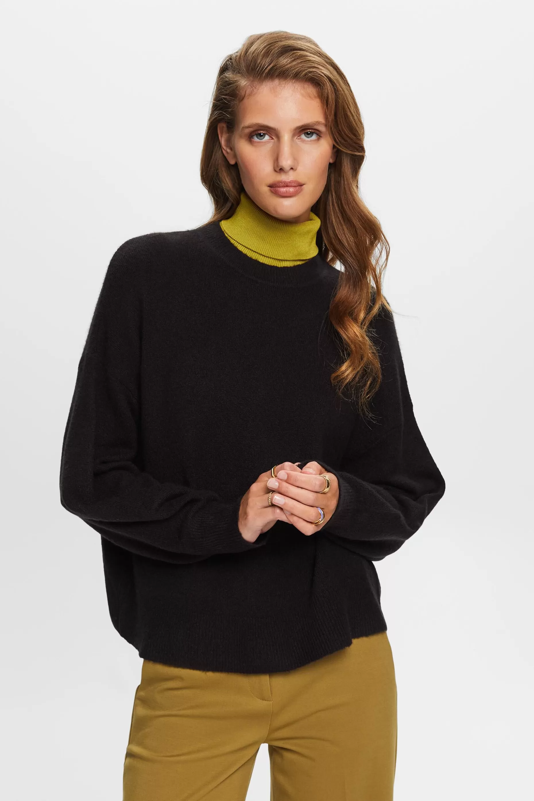 ESPRIT Knit Blouson Sleeve Sweater at our Online Shop *Women Tops