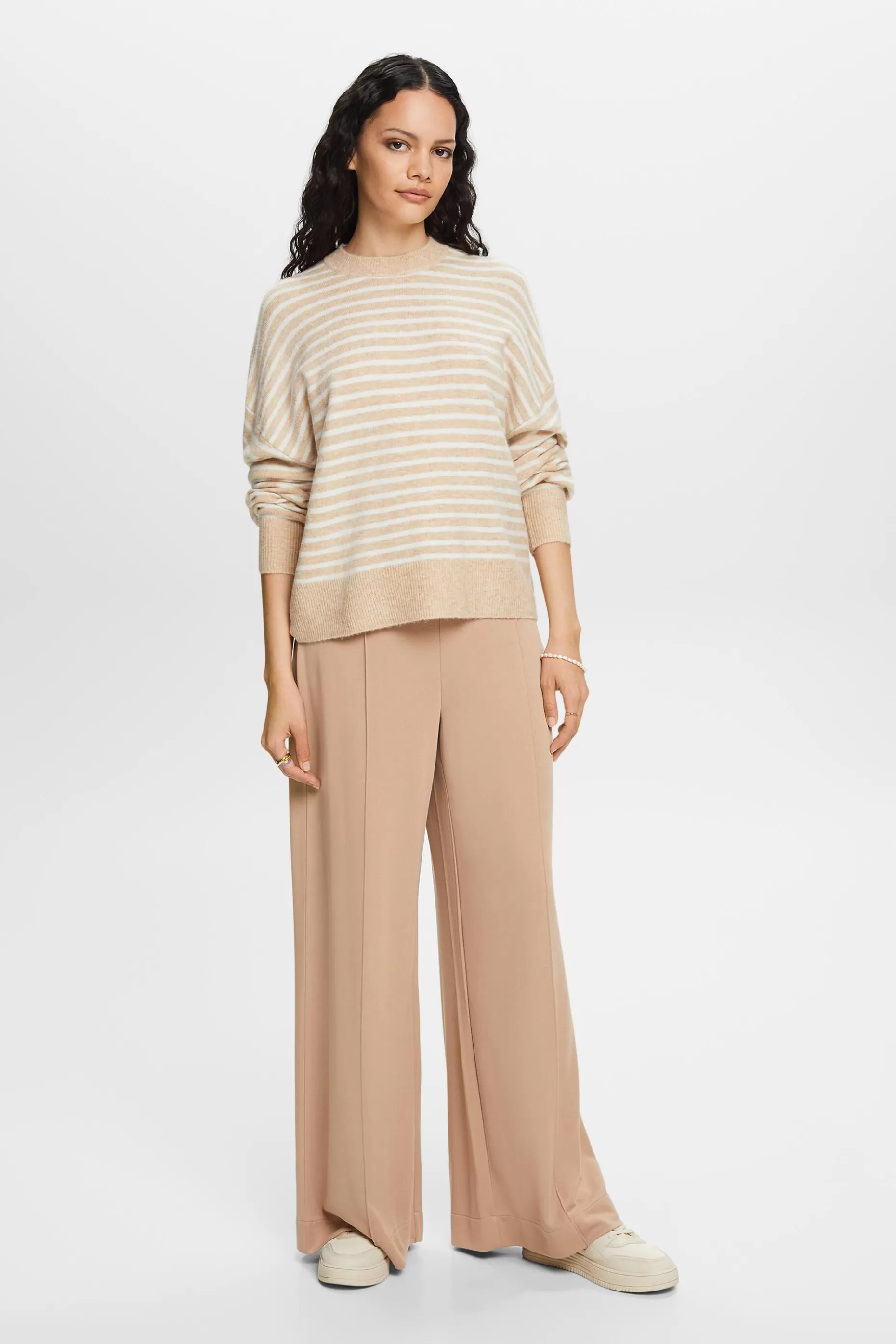 ESPRIT Knit Blouson Sleeve Sweater at our Online Shop *Women Sweaters