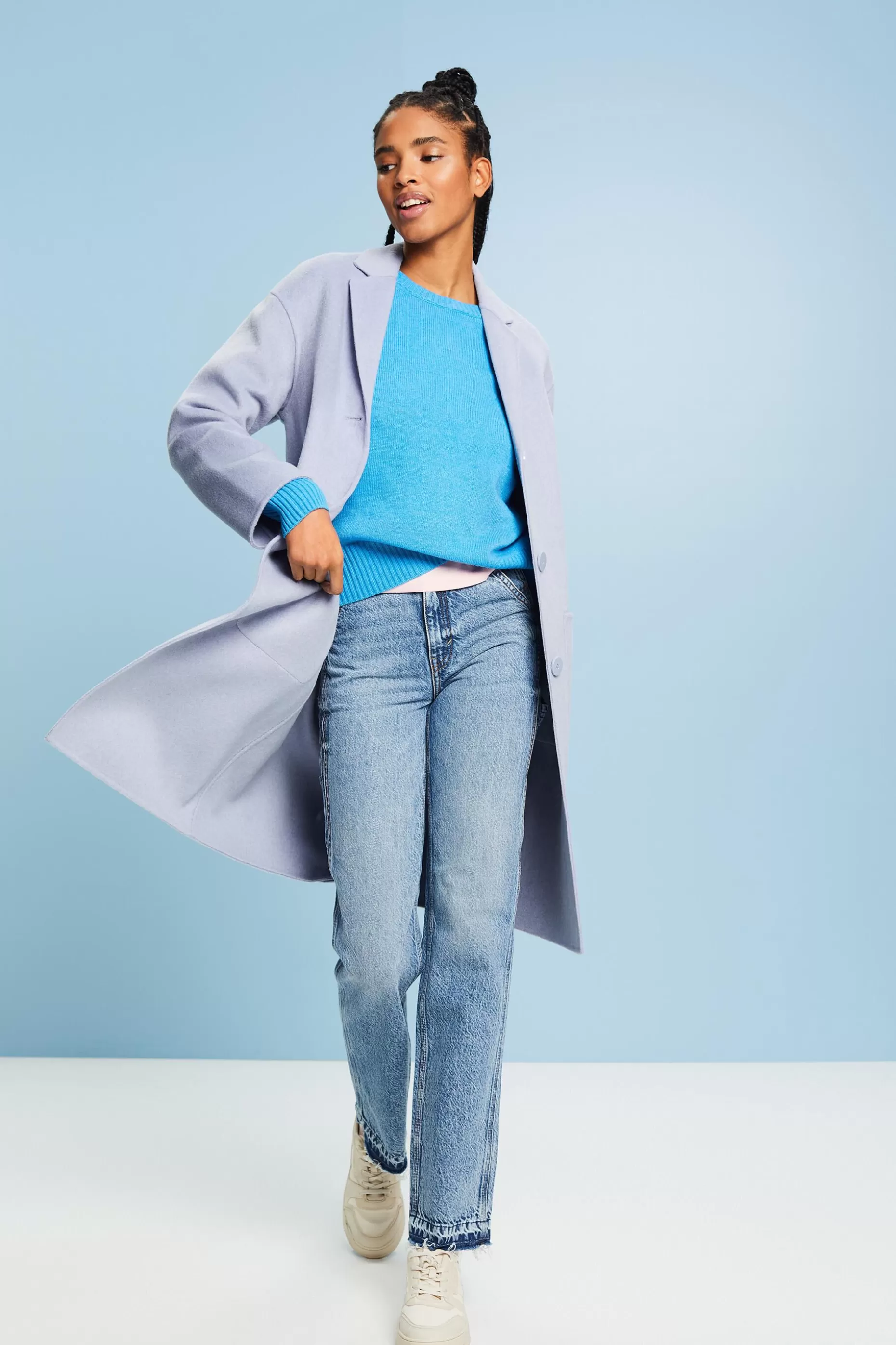 ESPRIT Knit Crewneck Sweater at our Online Shop *Women Sweaters