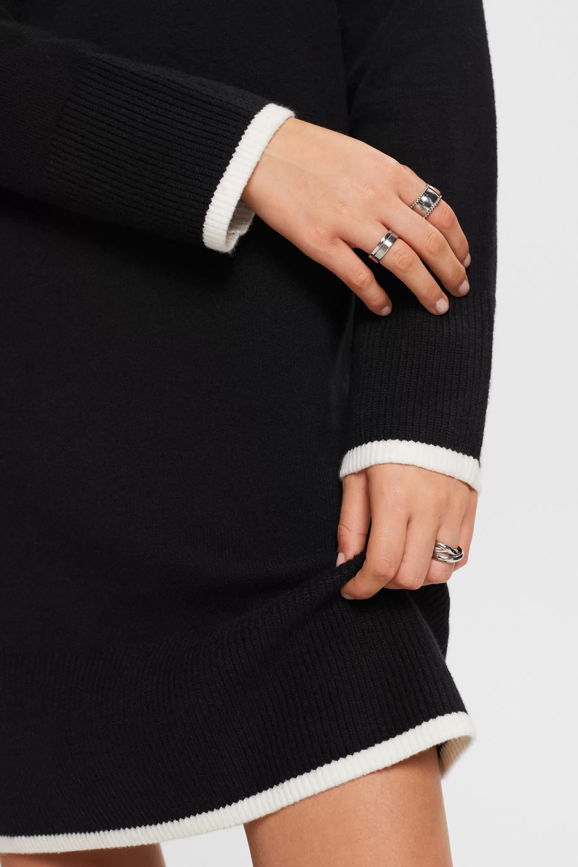 ESPRIT Knit Mock Neck Dress at our Online Shop *Women Dresses + Jumpsuits