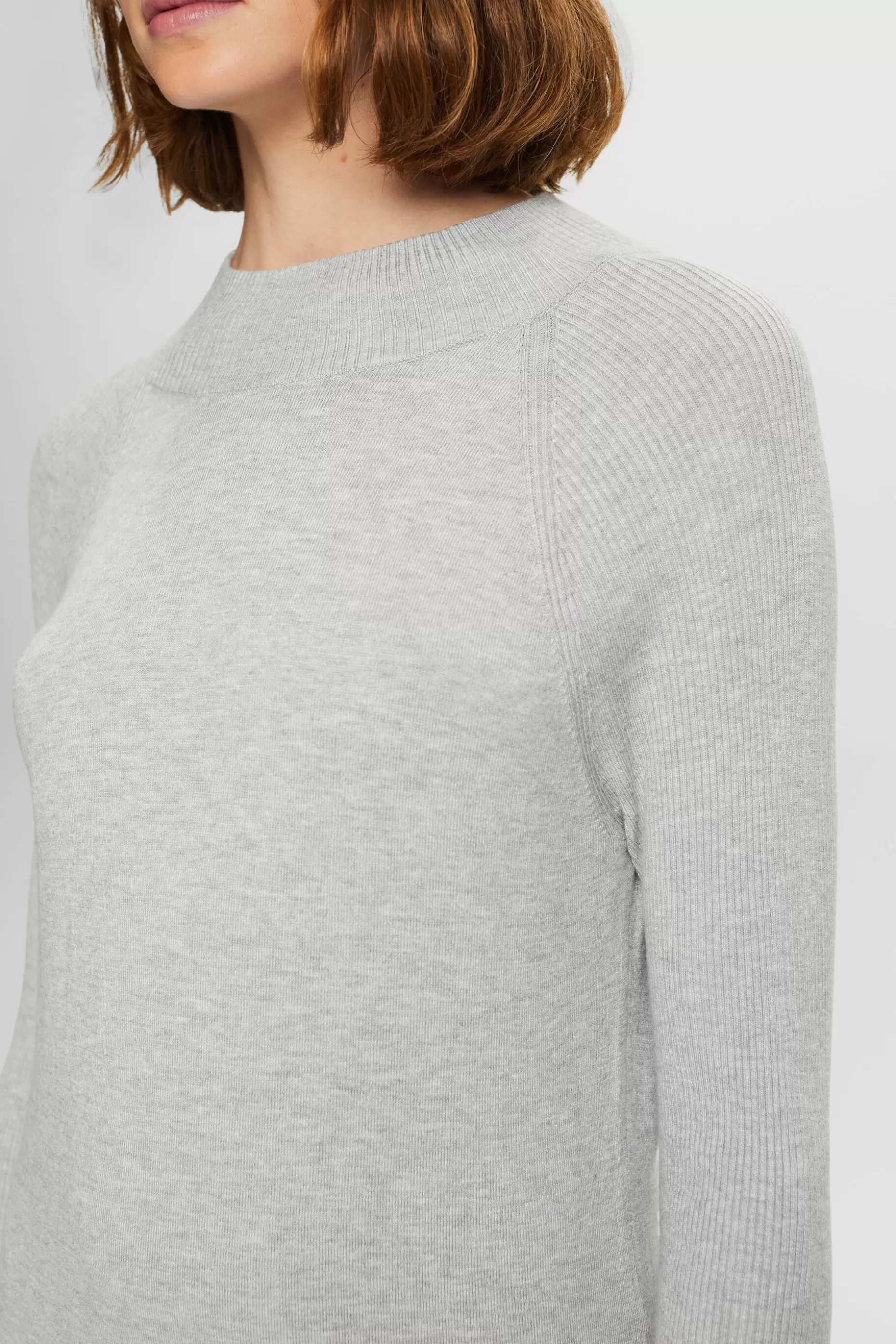 ESPRIT Knit Mock Neck Midi Dress at our Online Shop *Women Dresses + Jumpsuits