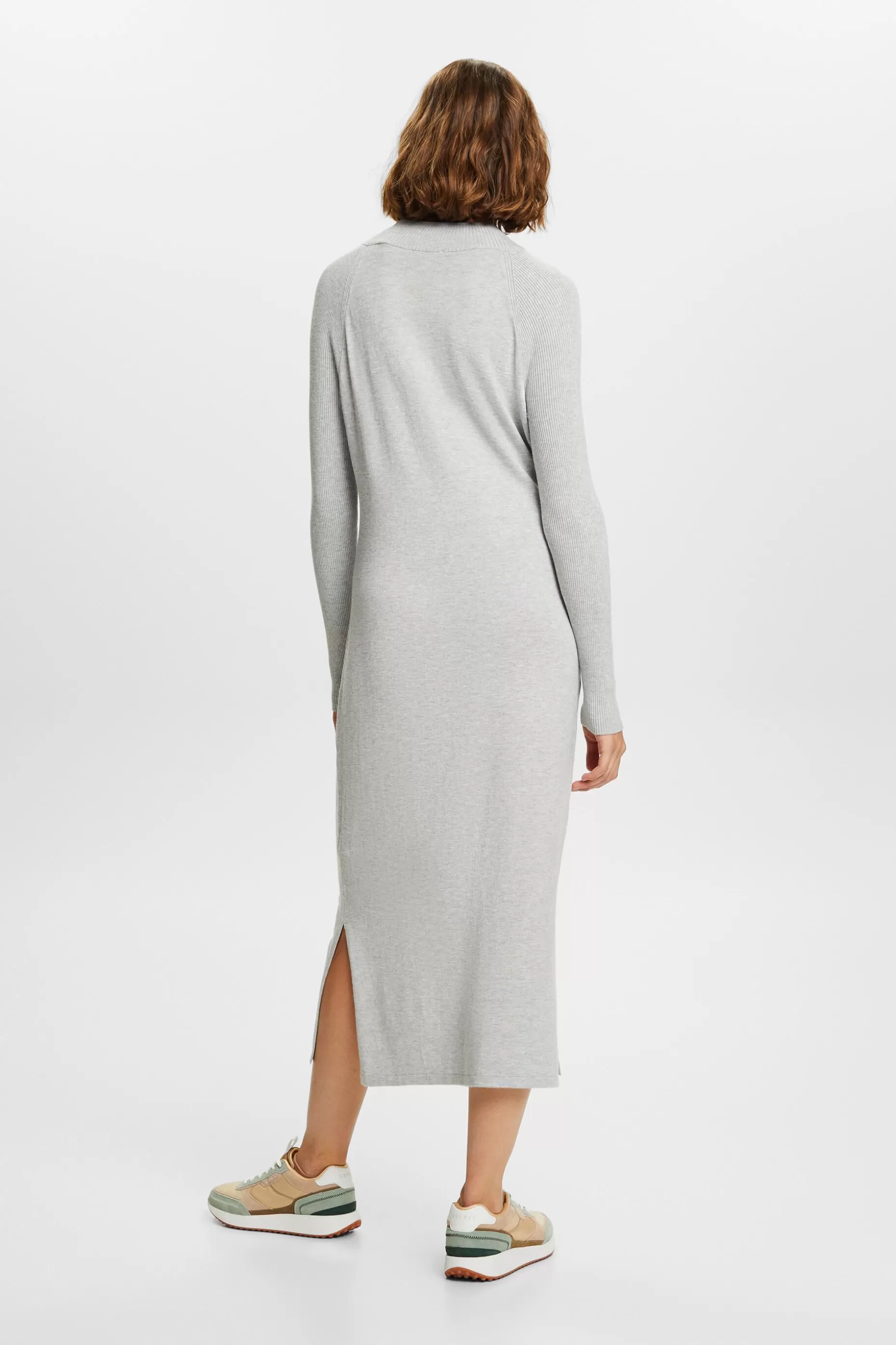 ESPRIT Knit Mock Neck Midi Dress at our Online Shop *Women Dresses + Jumpsuits